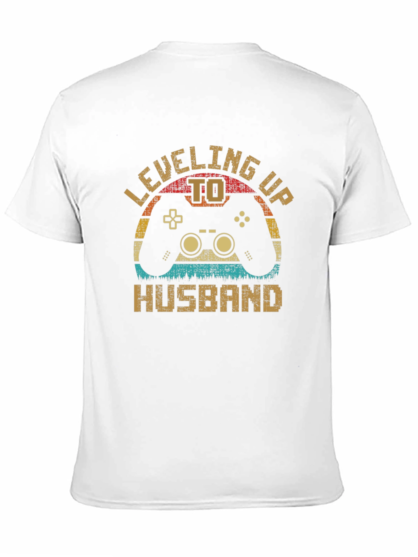 Leveling Up to Husband Graphic T-Shirt
