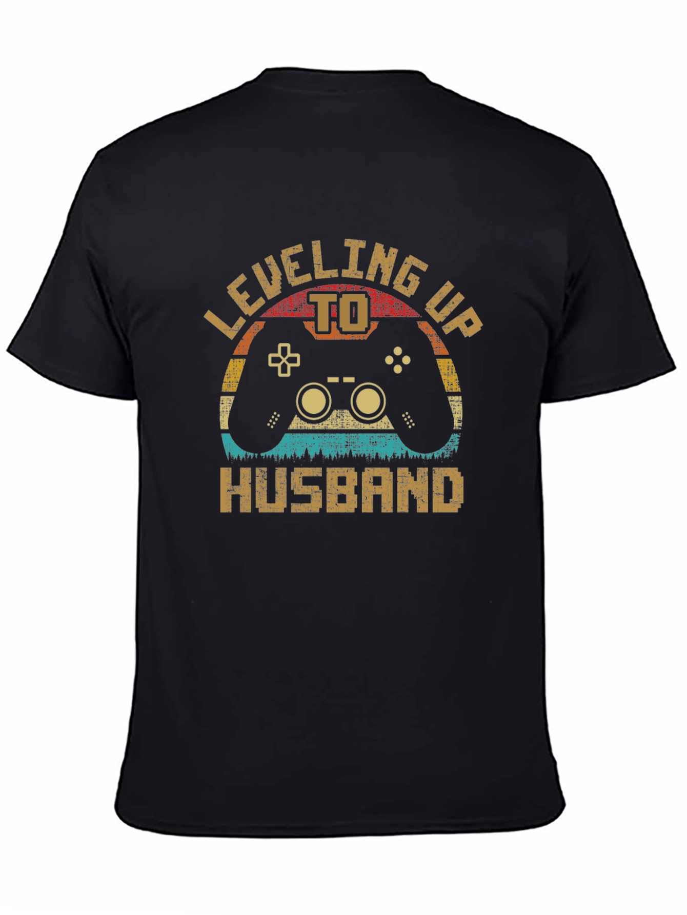 Leveling Up to Husband Graphic T-Shirt