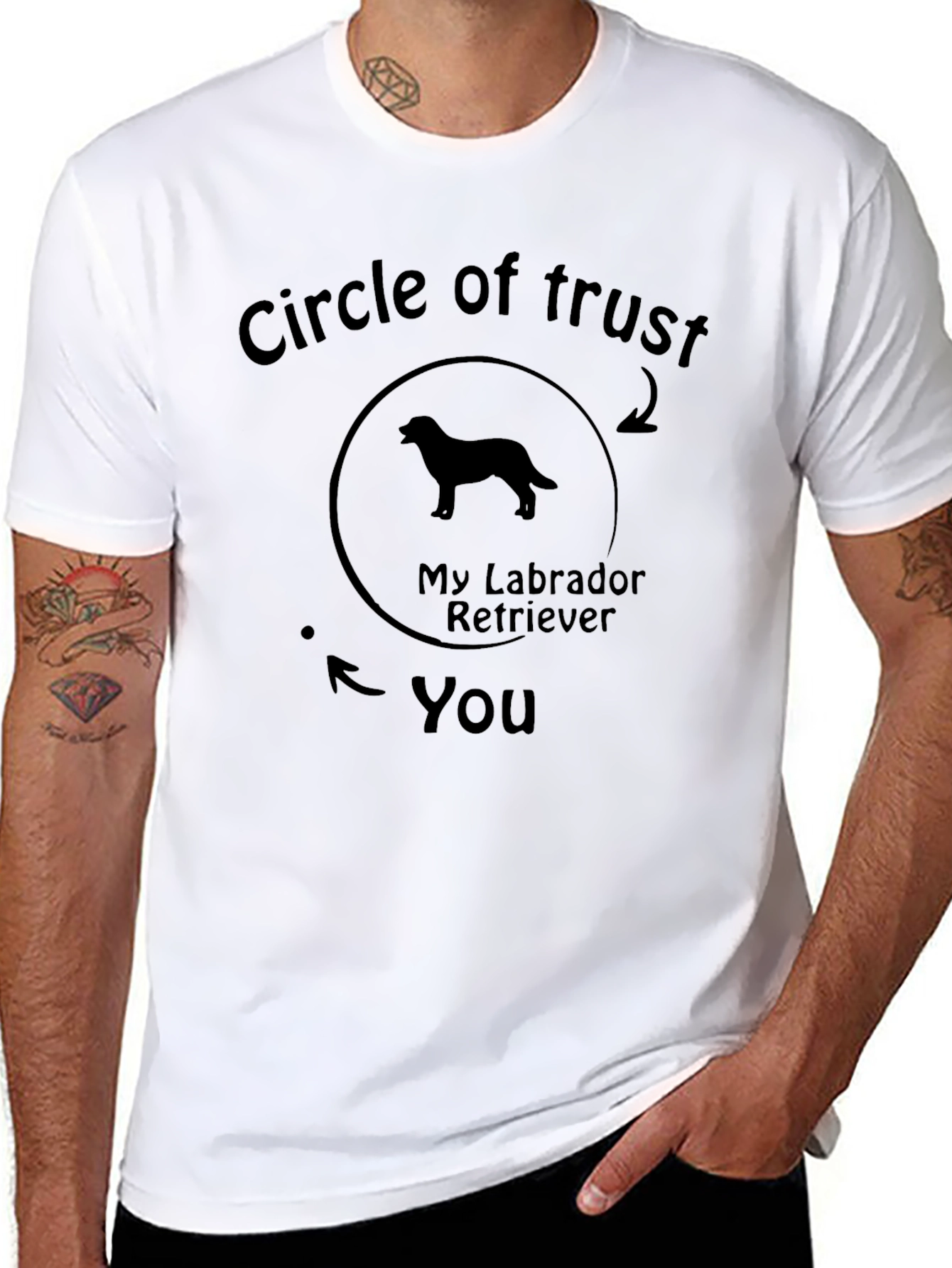 Circle of Trust Labrador Retriever T-Shirt