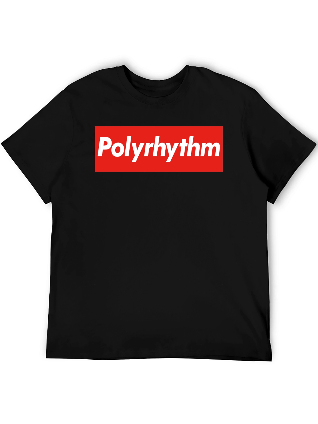 Polyrhythm Graphic Tee - Supreme Style Black T-Shirt