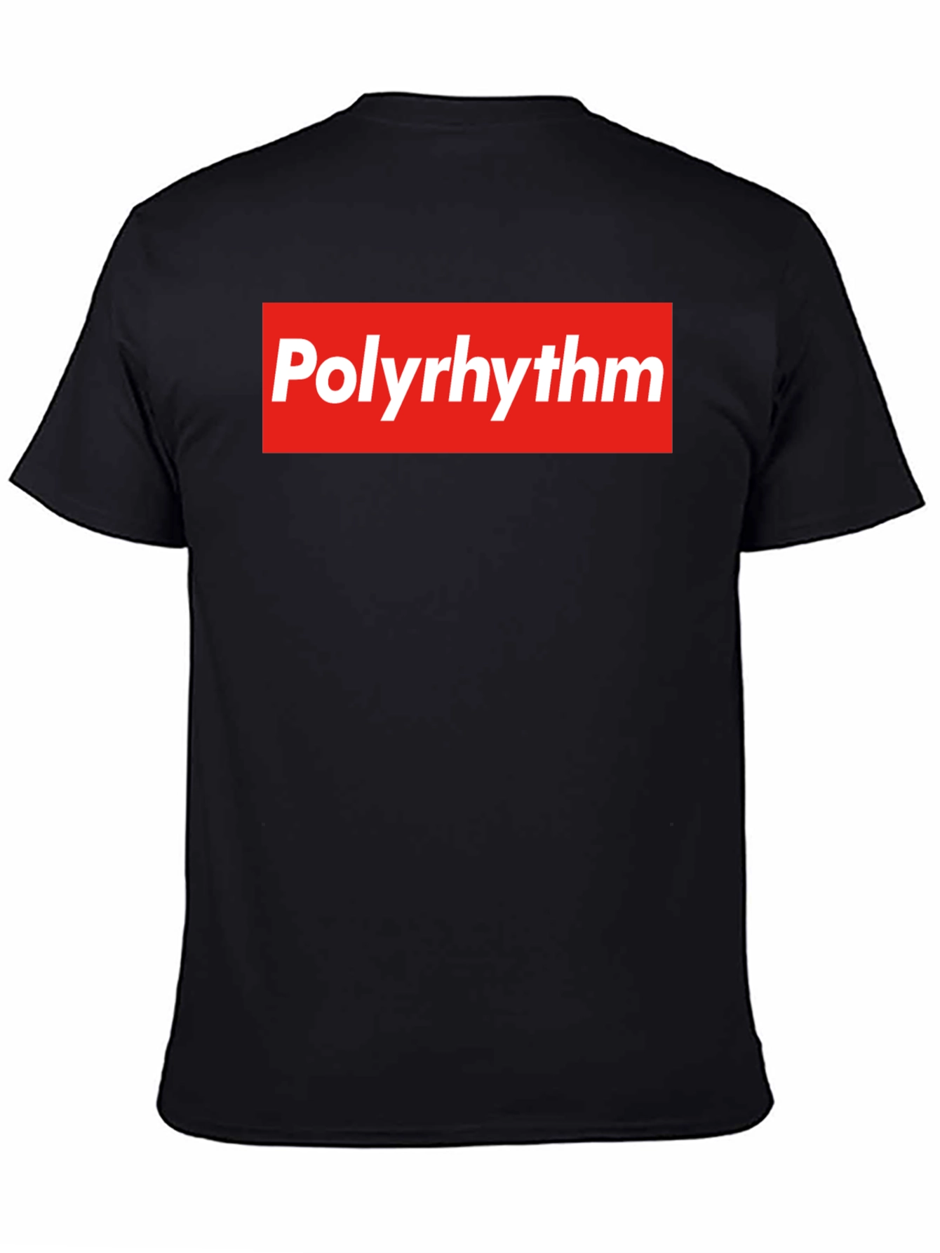 Polyrhythm Graphic Tee - Supreme Style Black T-Shirt