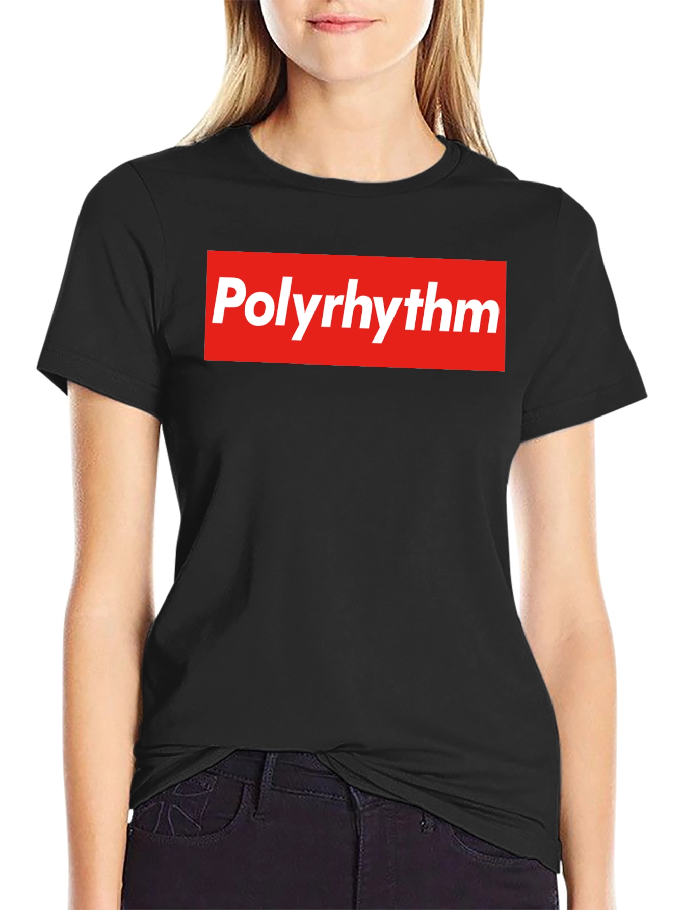 Polyrhythm Graphic Tee - Supreme Style Black T-Shirt