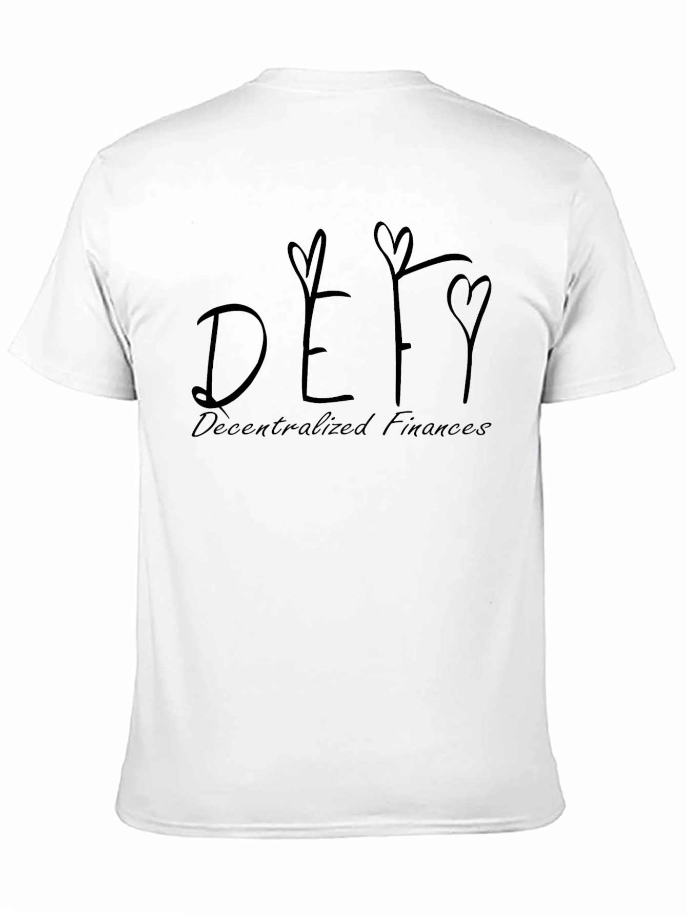 DeFi Heart T-Shirt - Decentralized Finance Tee