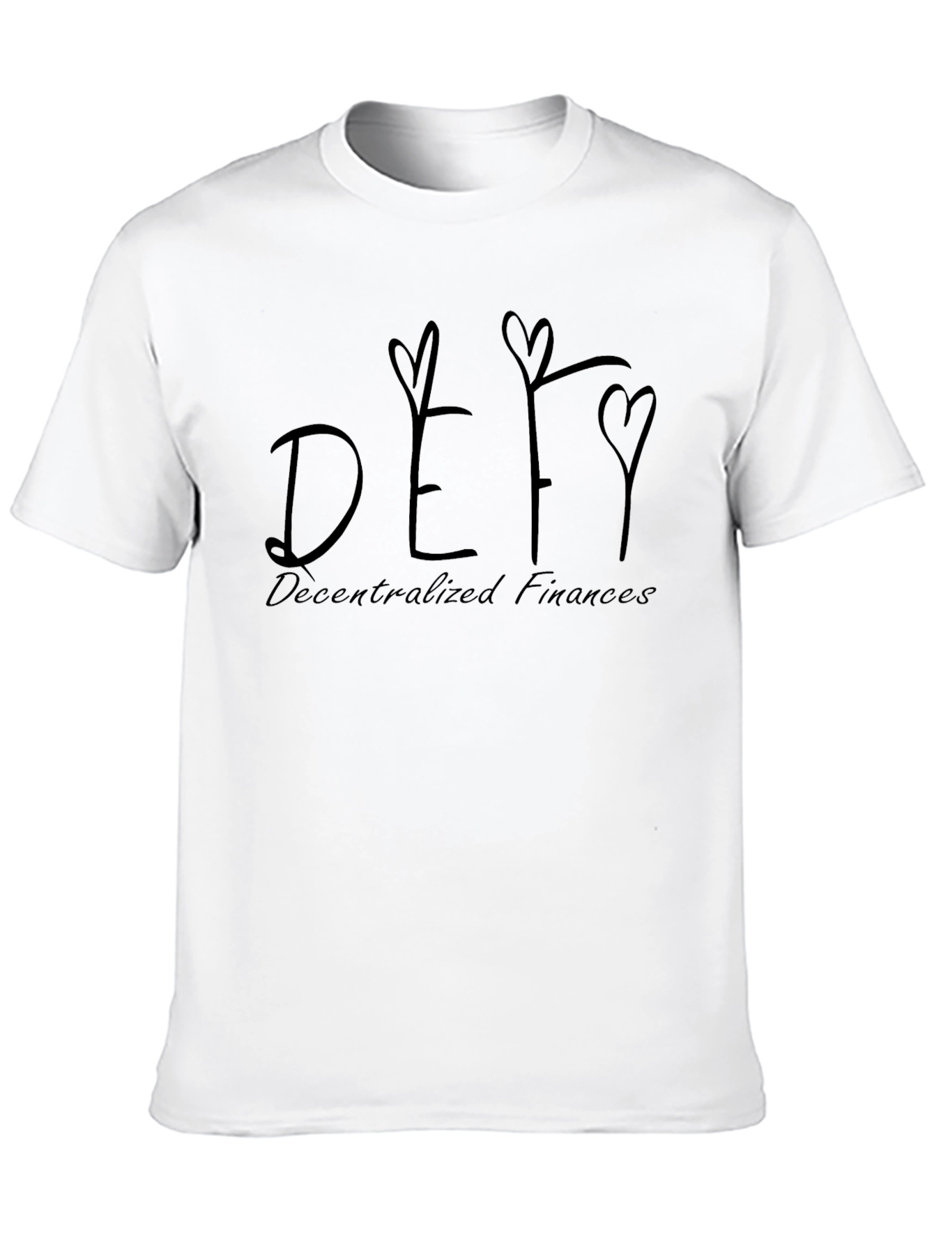 DeFi Heart T-Shirt - Decentralized Finance Tee