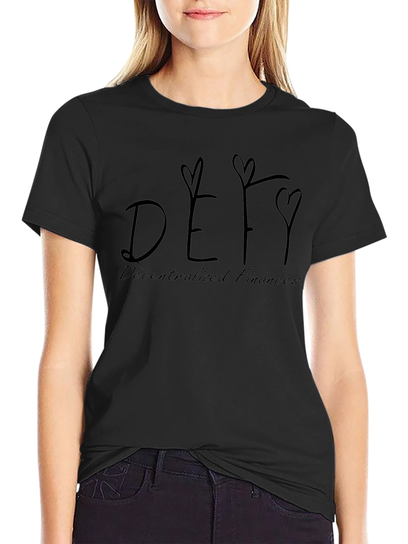 DeFi Heart T-Shirt - Decentralized Finance Tee