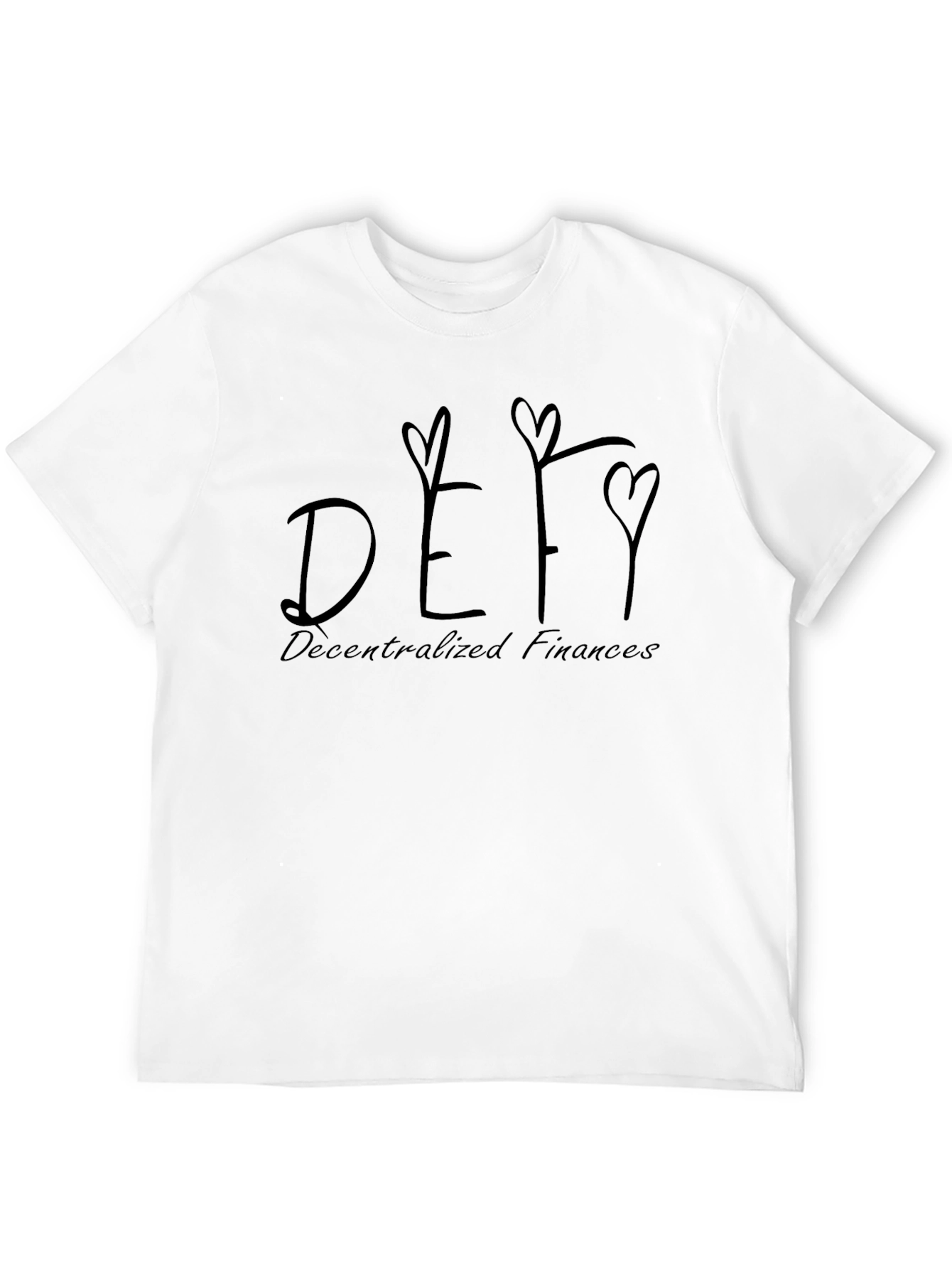 DeFi Heart T-Shirt - Decentralized Finance Tee