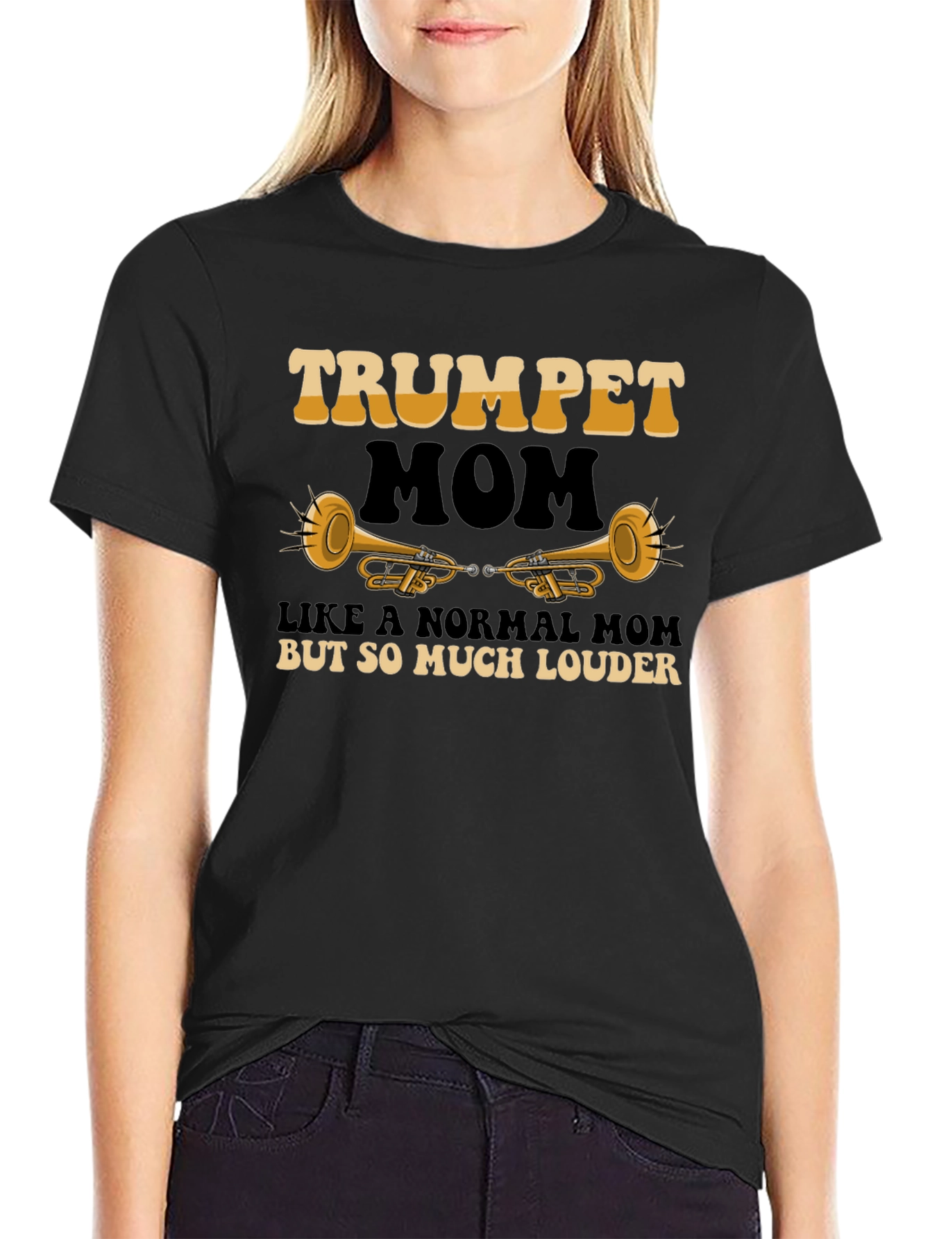Trumpet Mom T-Shirt - Musicians Loud Pride