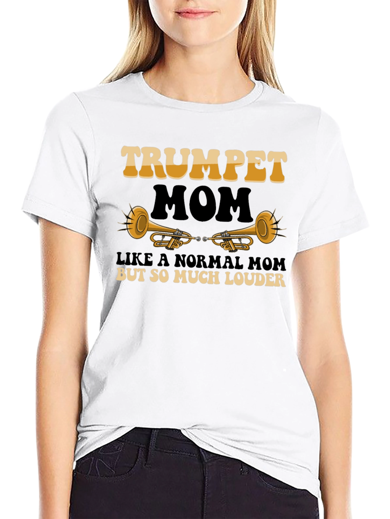 Trumpet Mom T-Shirt - Musicians Loud Pride