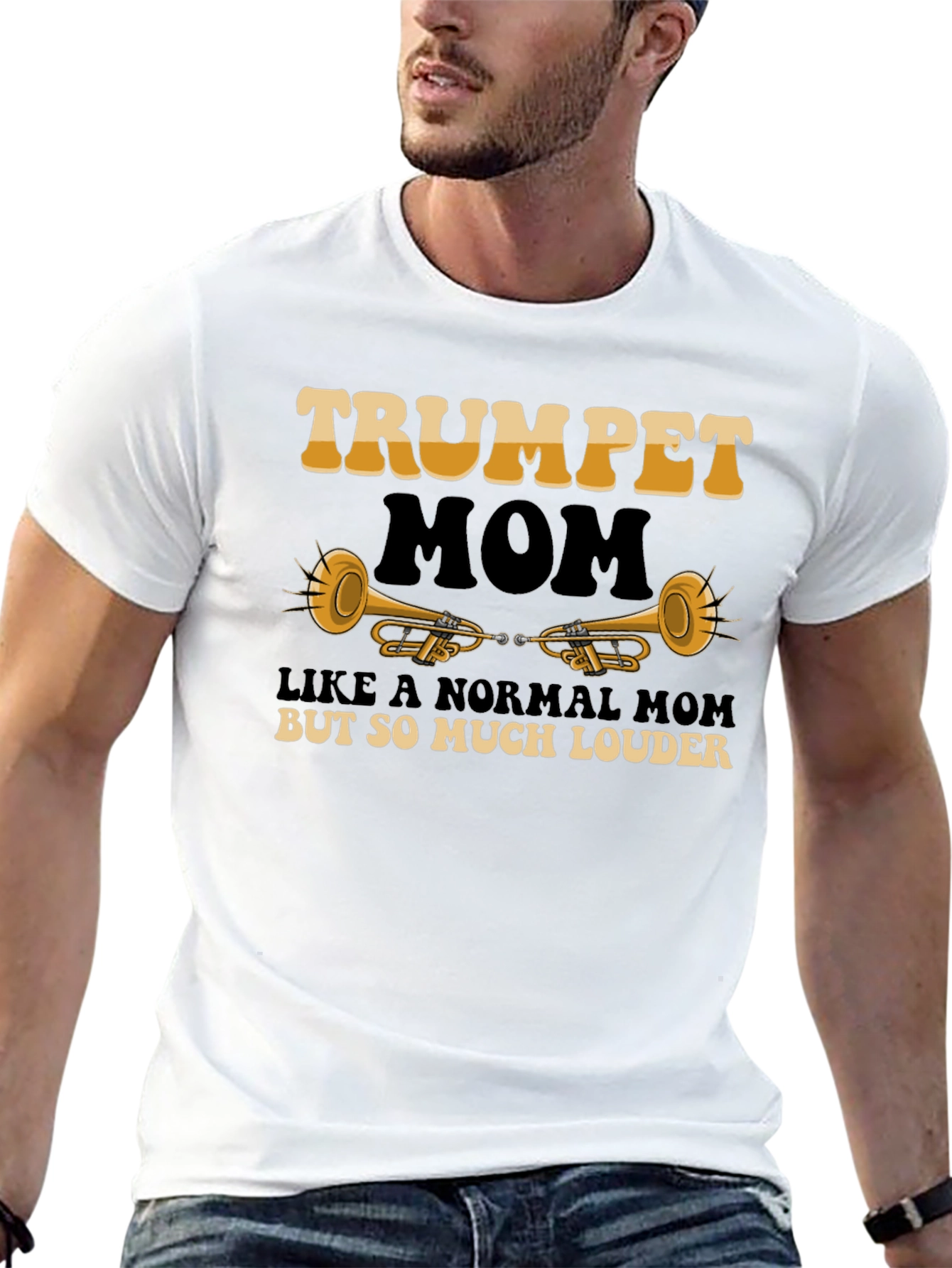 Trumpet Mom T-Shirt - Musicians Loud Pride