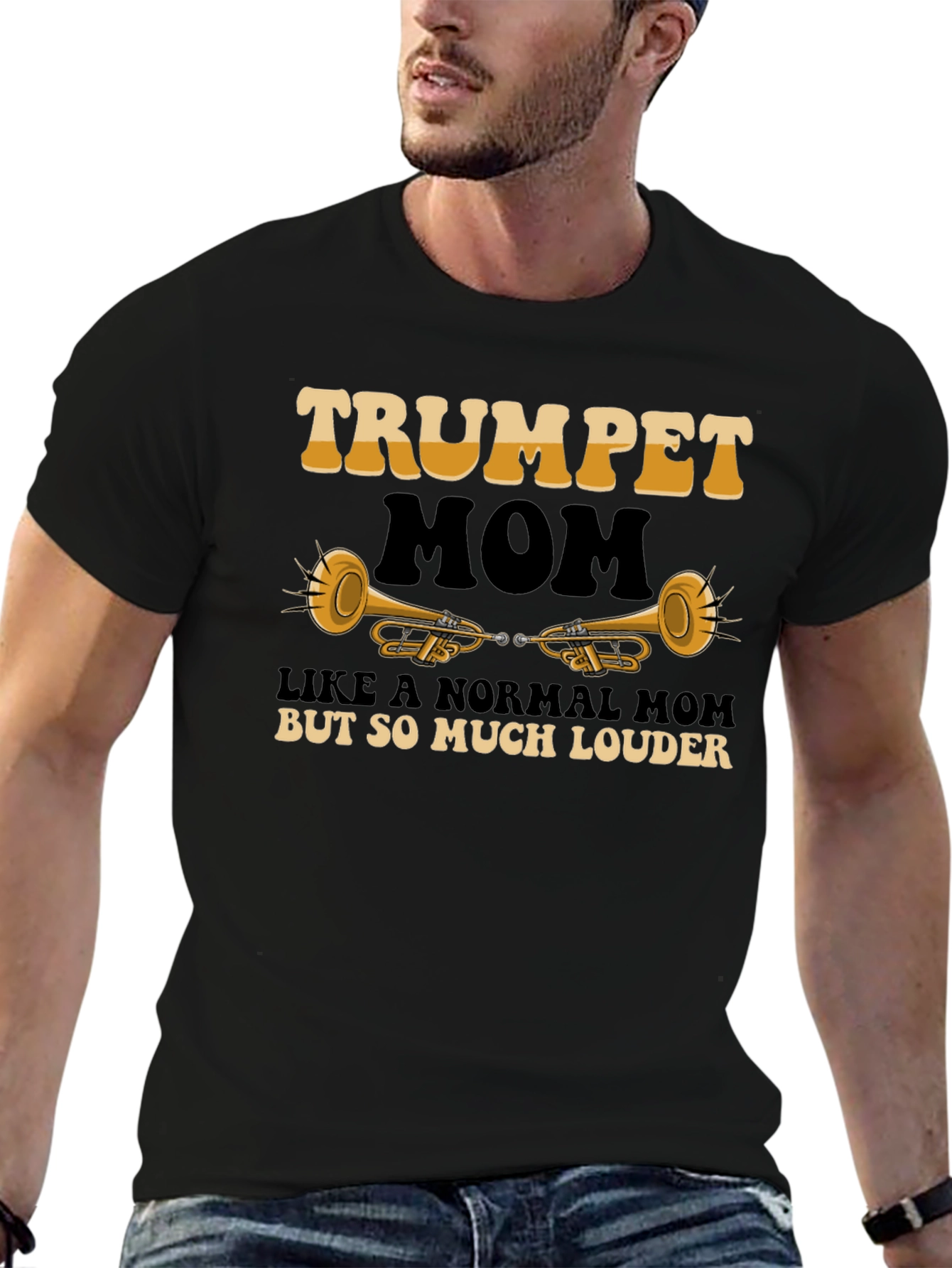 Trumpet Mom T-Shirt - Musicians Loud Pride