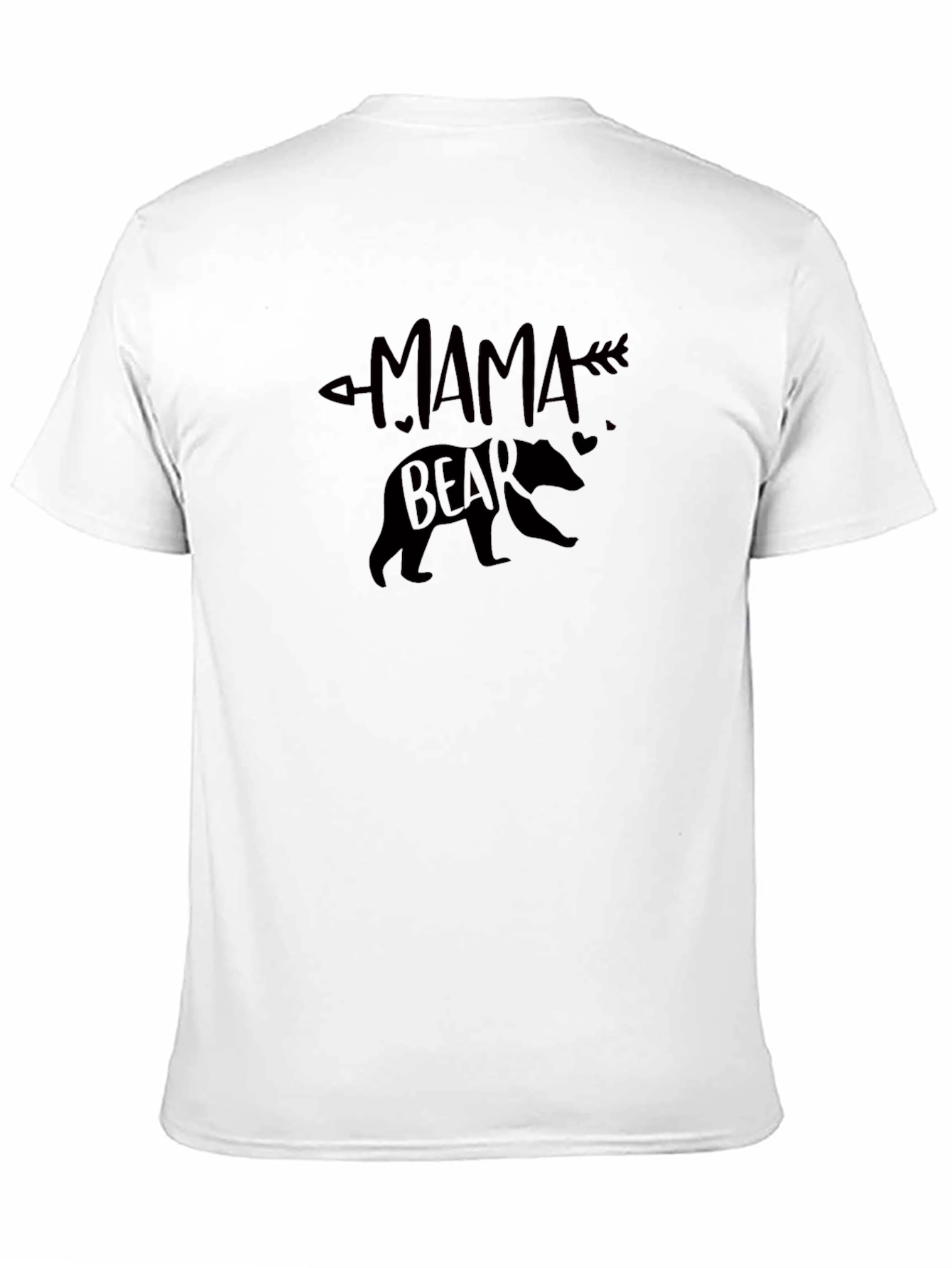 Mama Bear T-Shirt - Black Graphic Tee