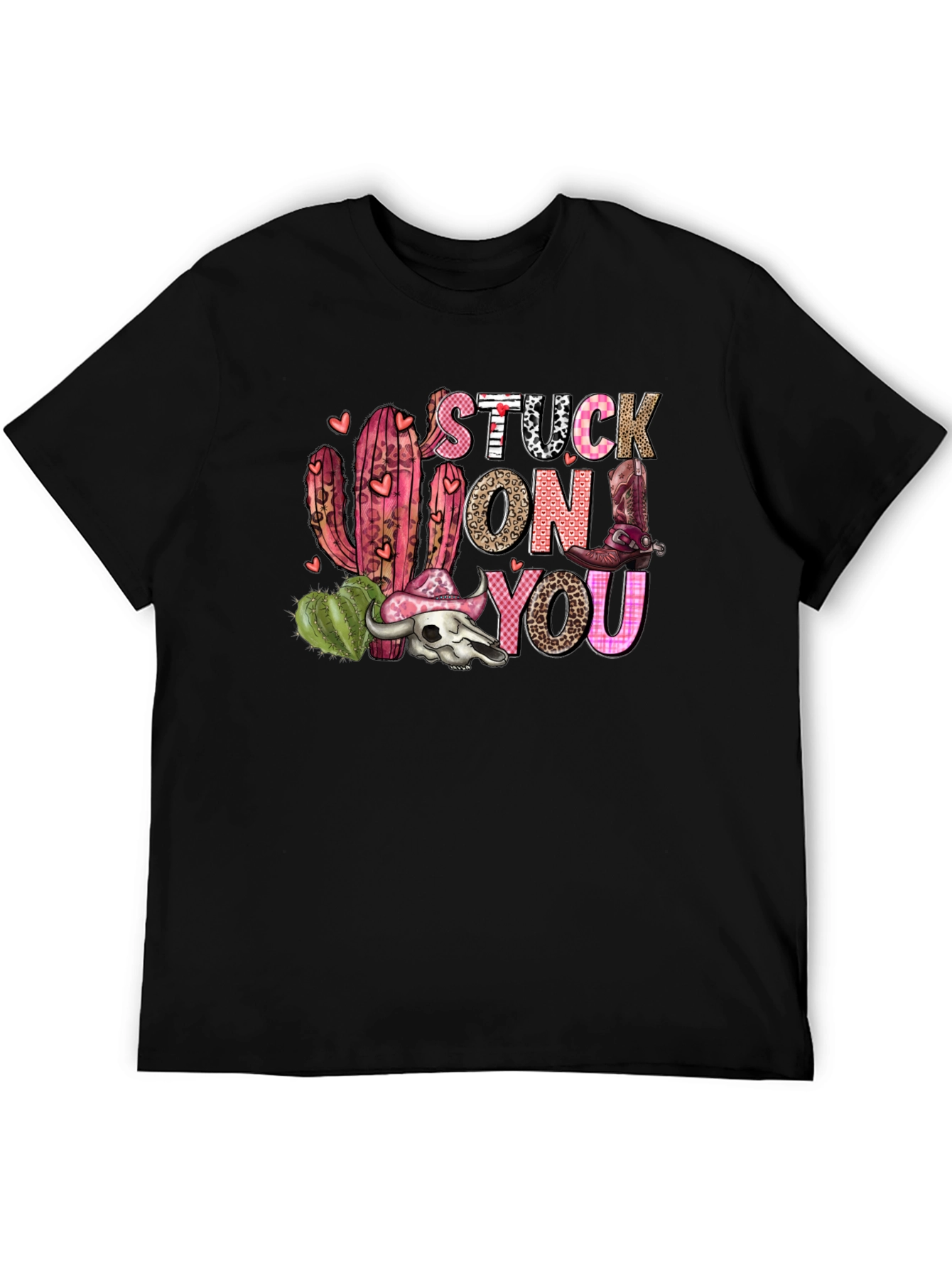 Stuck On You Western Graphic Tee