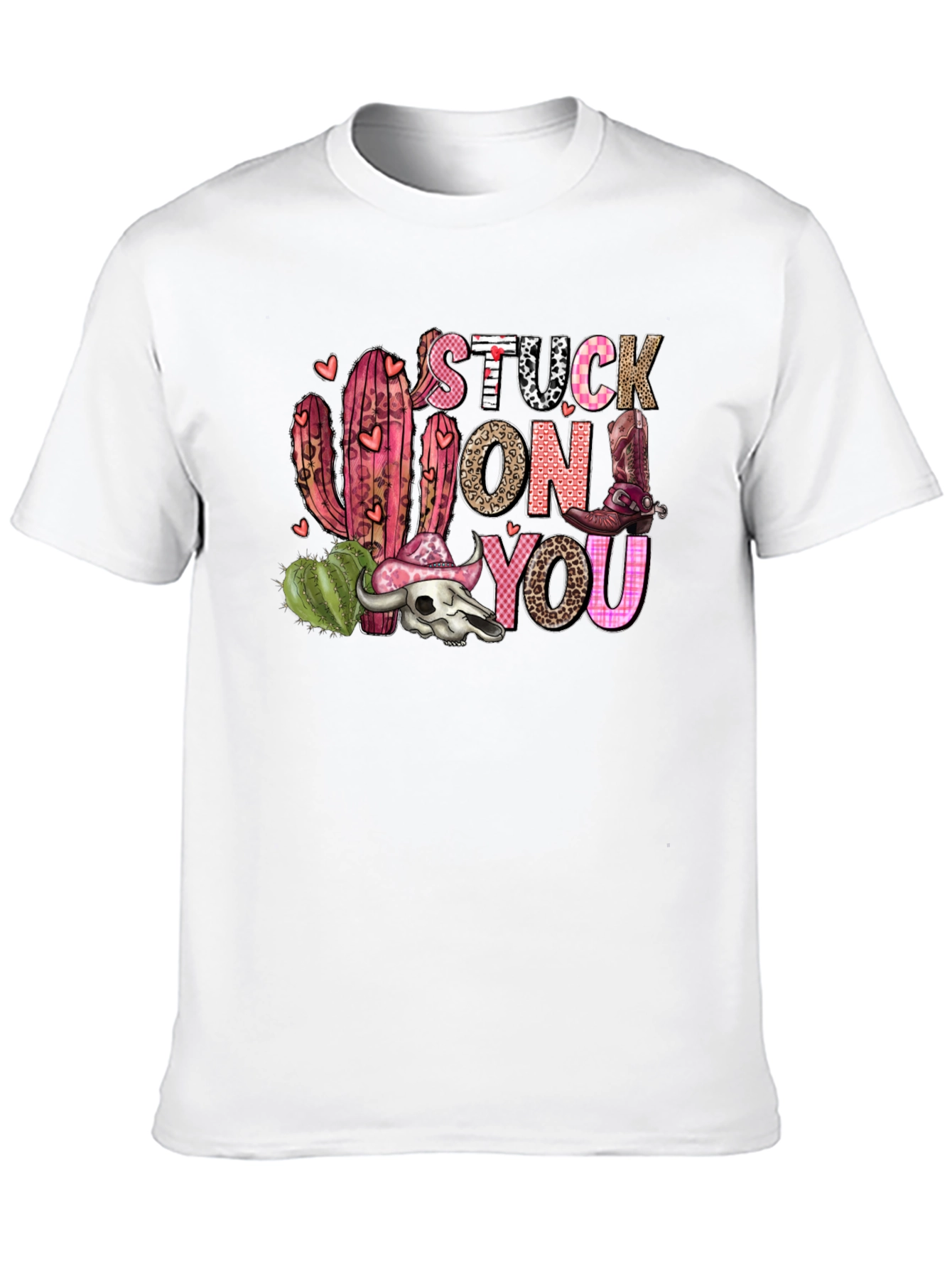 Stuck On You Western Graphic Tee