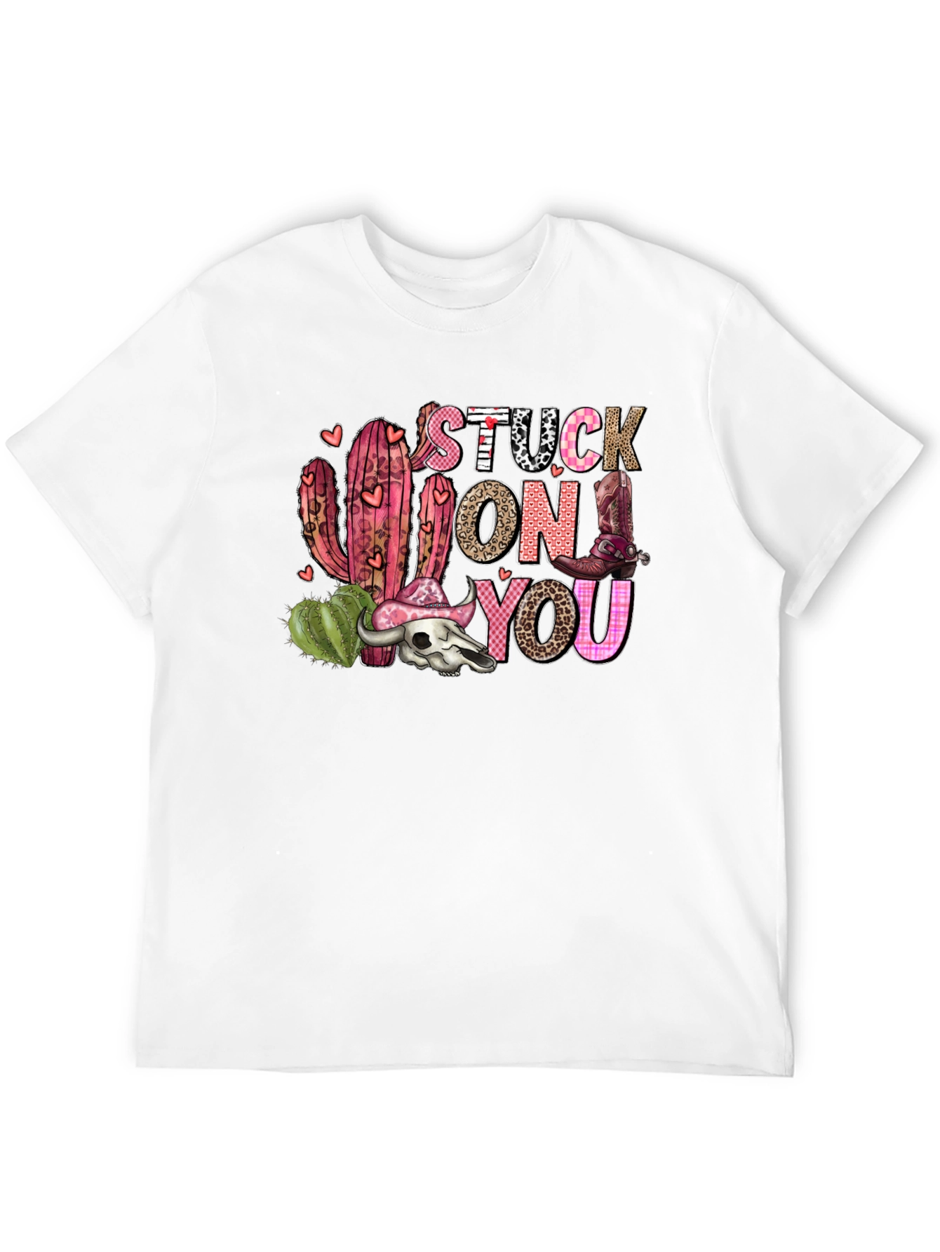 Stuck On You Western Graphic Tee
