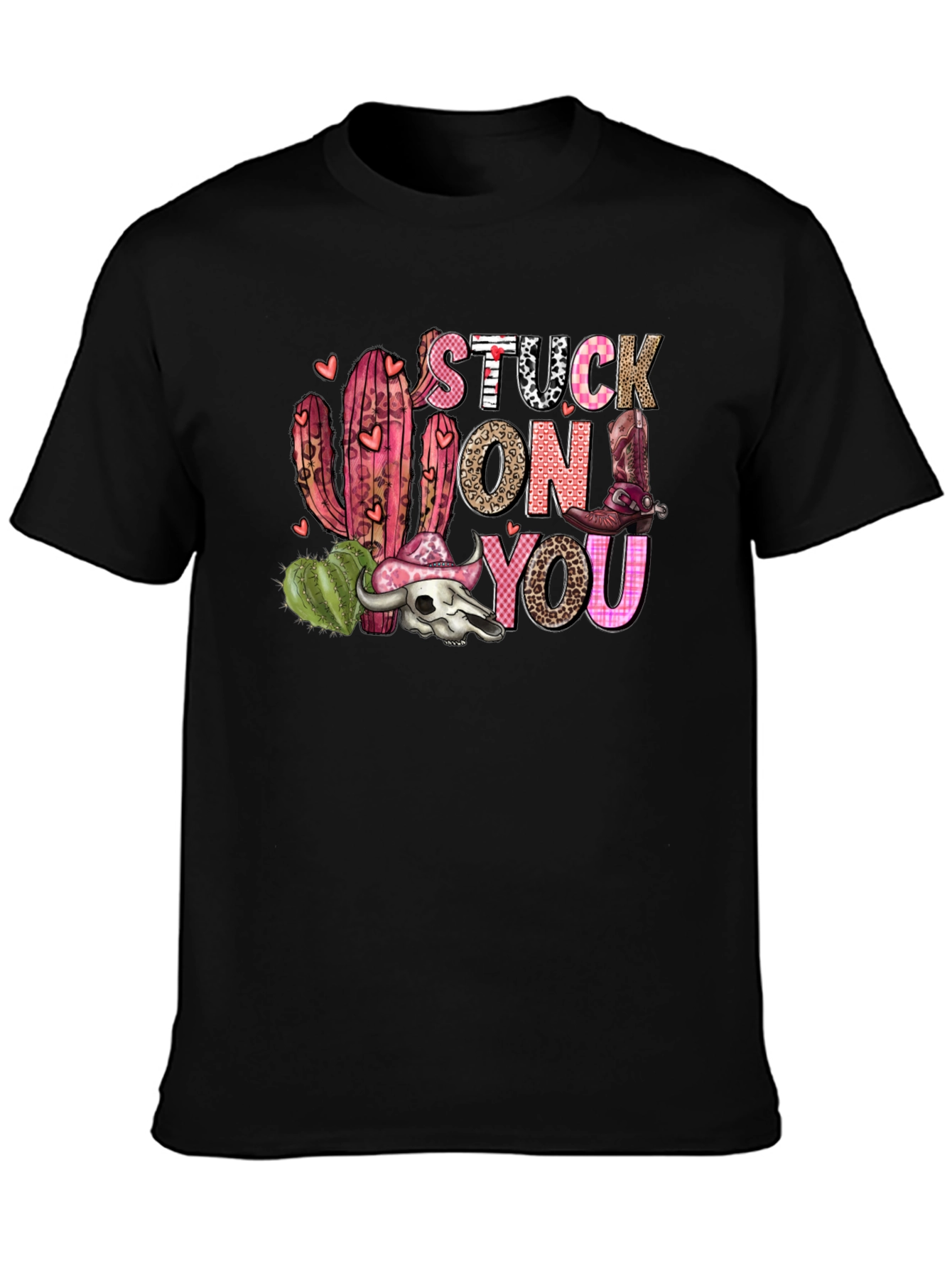Stuck On You Western Graphic Tee