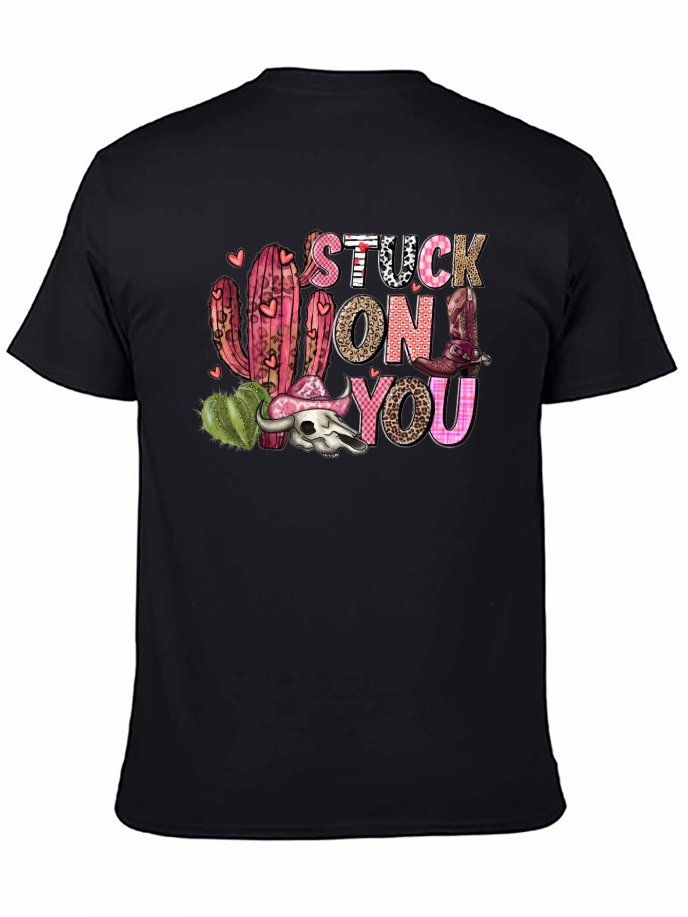 Stuck On You Western Graphic Tee