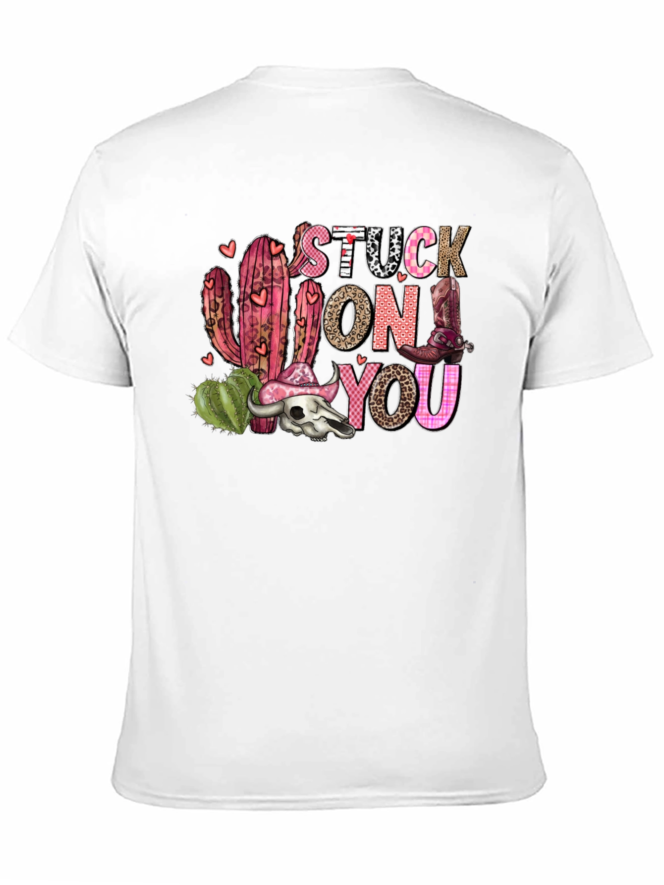 Stuck On You Western Graphic Tee