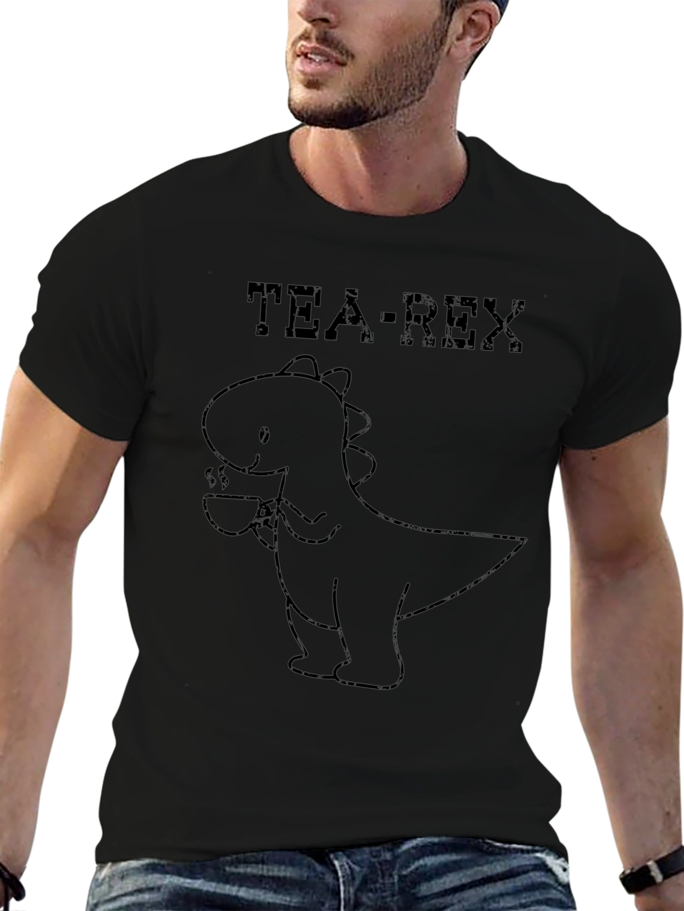 Tea Rex T-Shirt - Dinosaur Tea Lover Tee