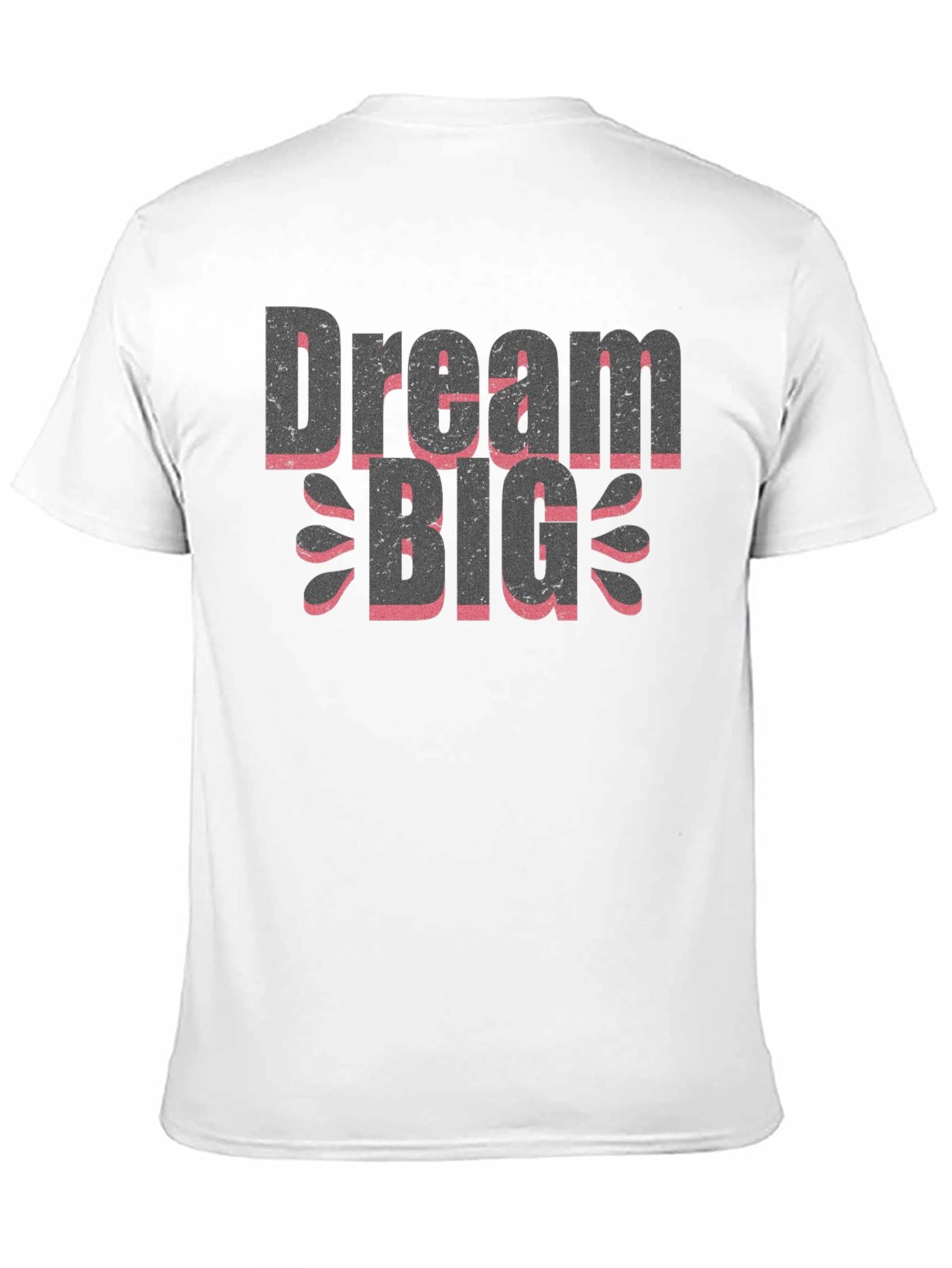 Dream Big Graphic Tee - Trendy Black T-Shirt