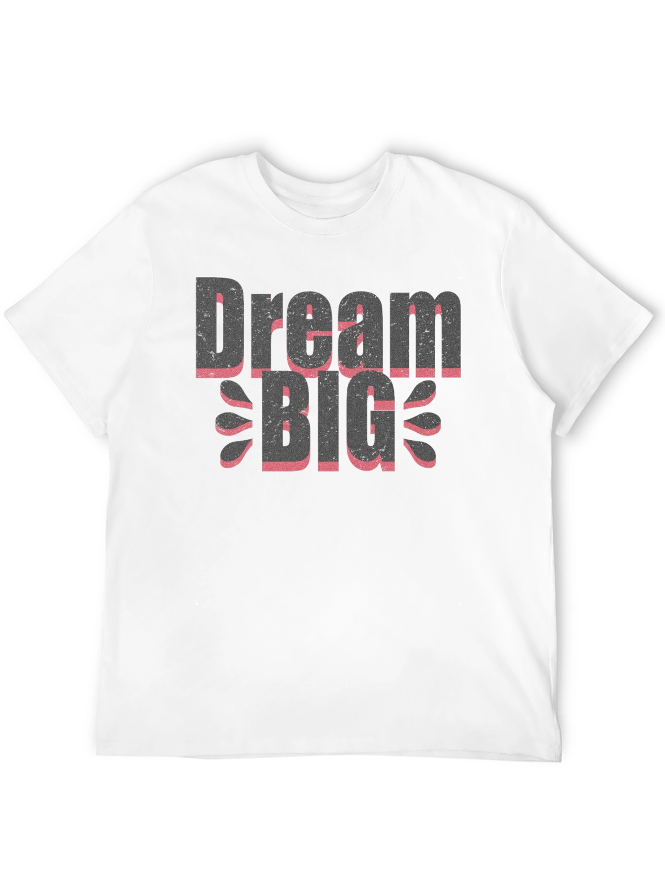 Dream Big Graphic Tee - Trendy Black T-Shirt