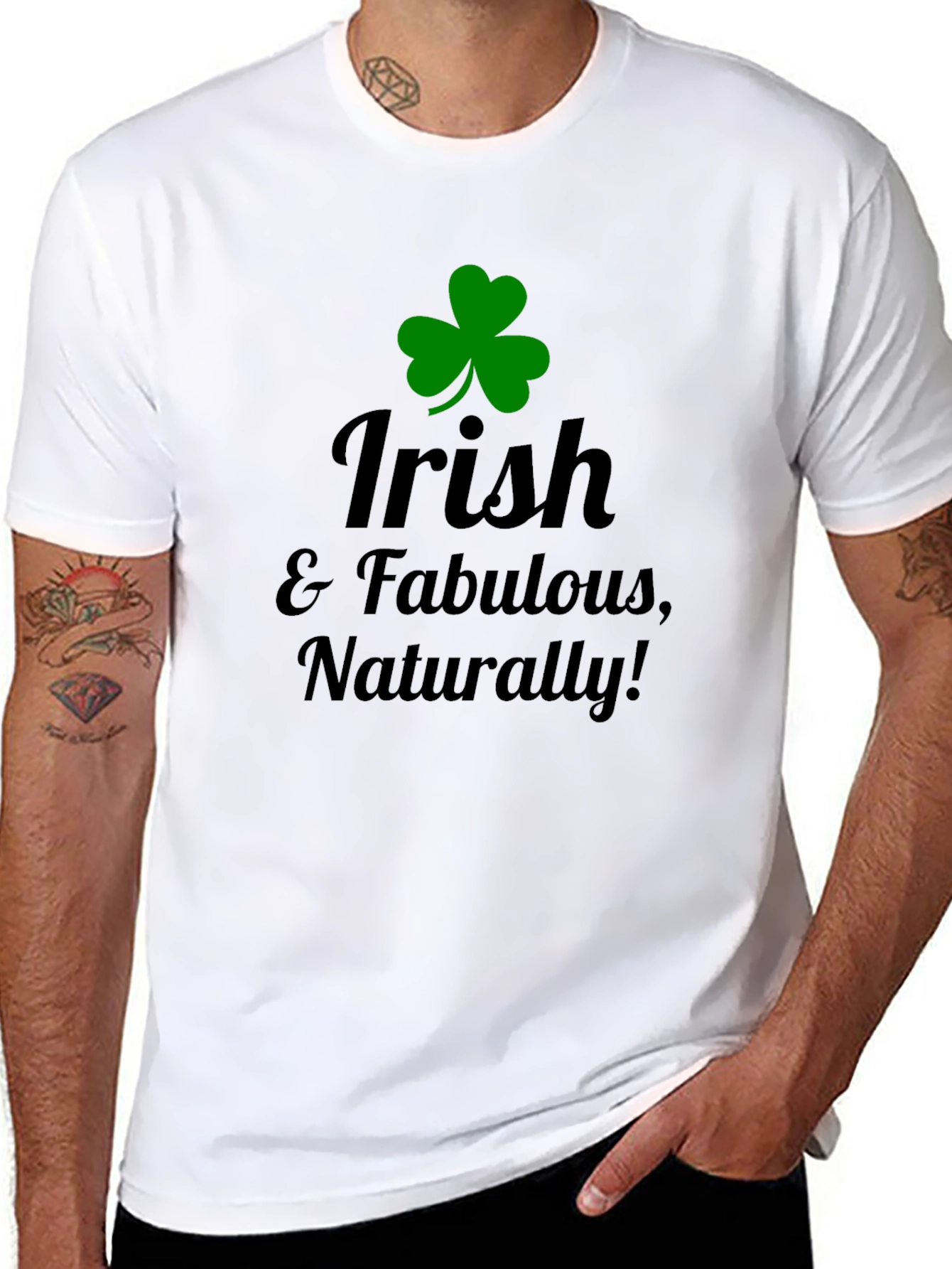 Irish & Fabulous Tee - St. Patricks Day Shirt