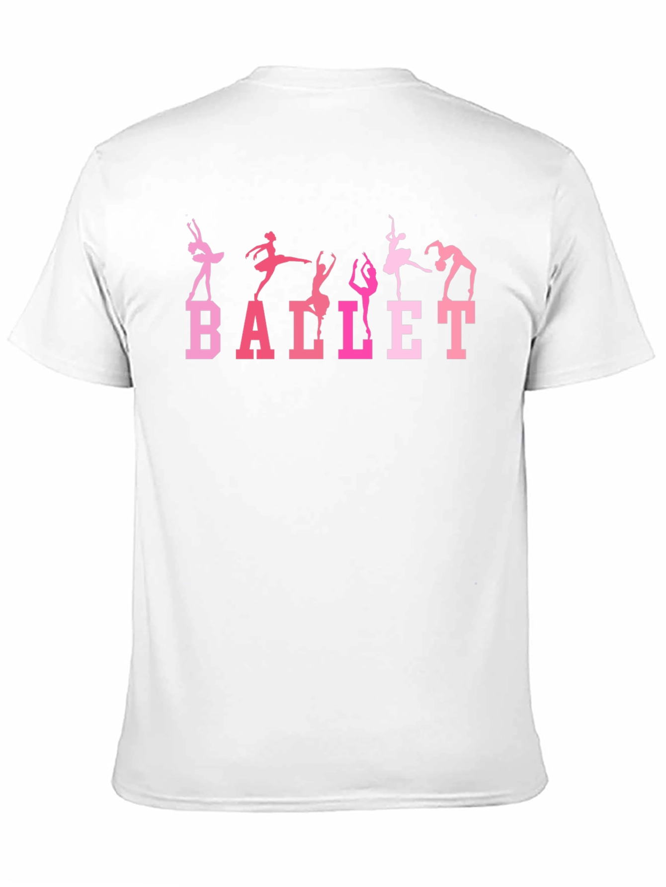 Ballet Dancer Graphic Tee - Black Cotton T-Shirt