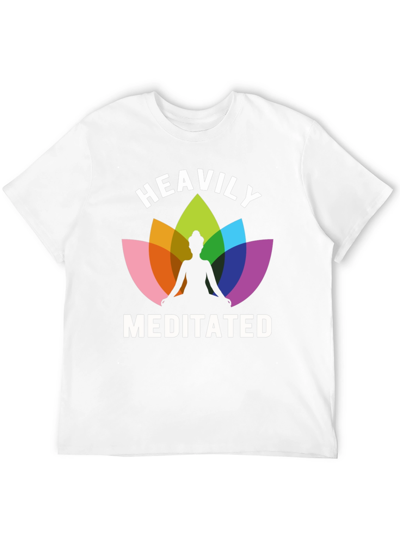Heavily Meditated Lotus T-Shirt - Yoga & Mindfulness