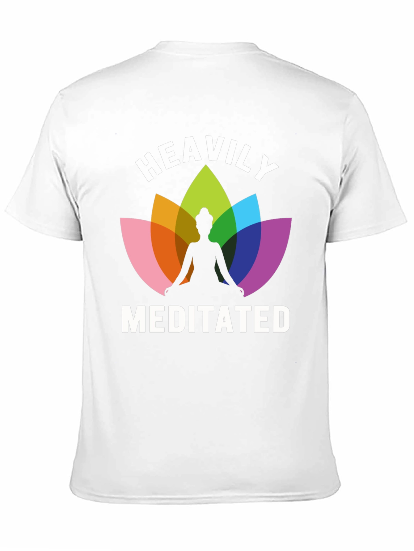 Heavily Meditated Lotus T-Shirt - Yoga & Mindfulness