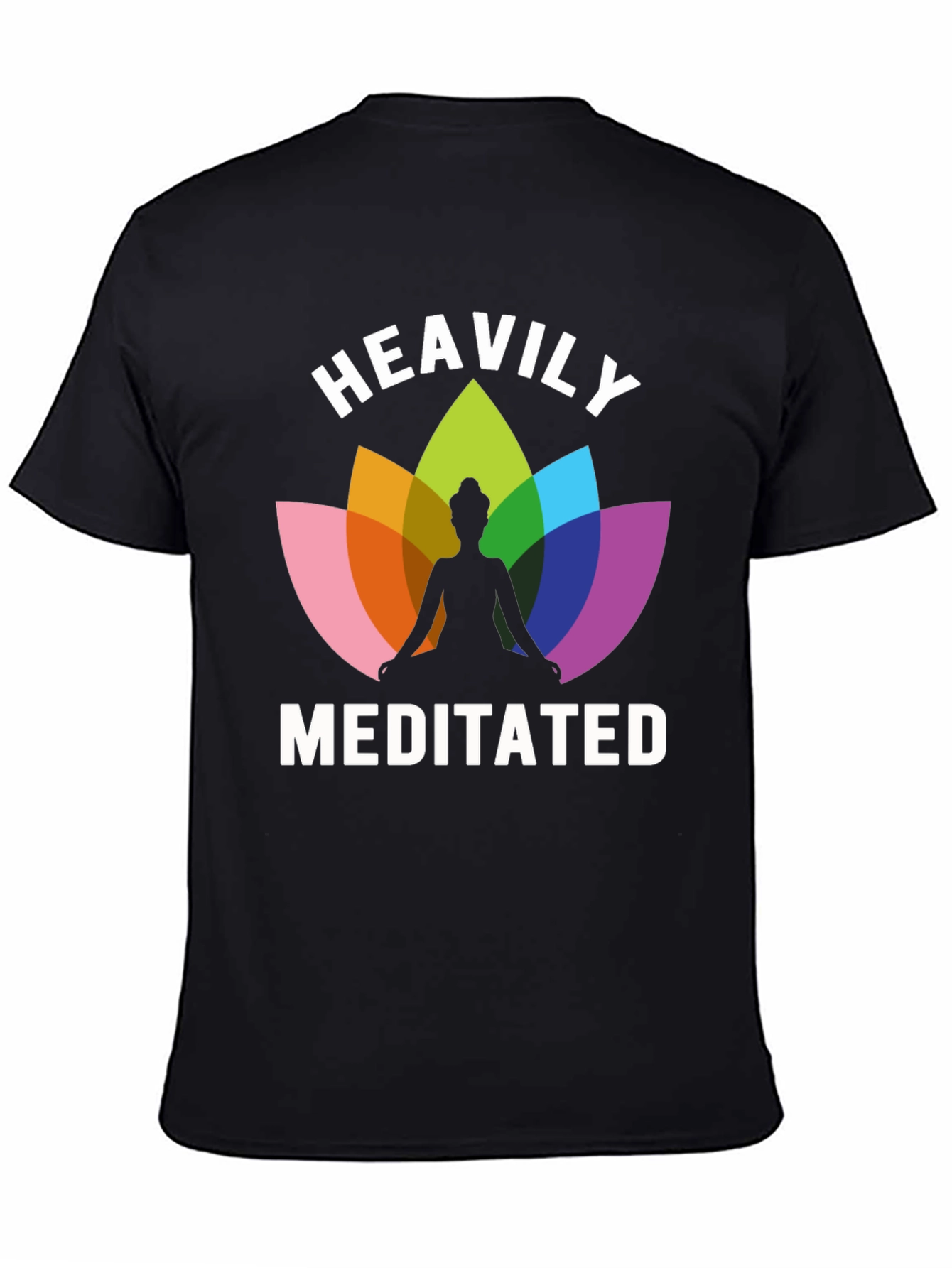 Heavily Meditated Lotus T-Shirt - Yoga & Mindfulness