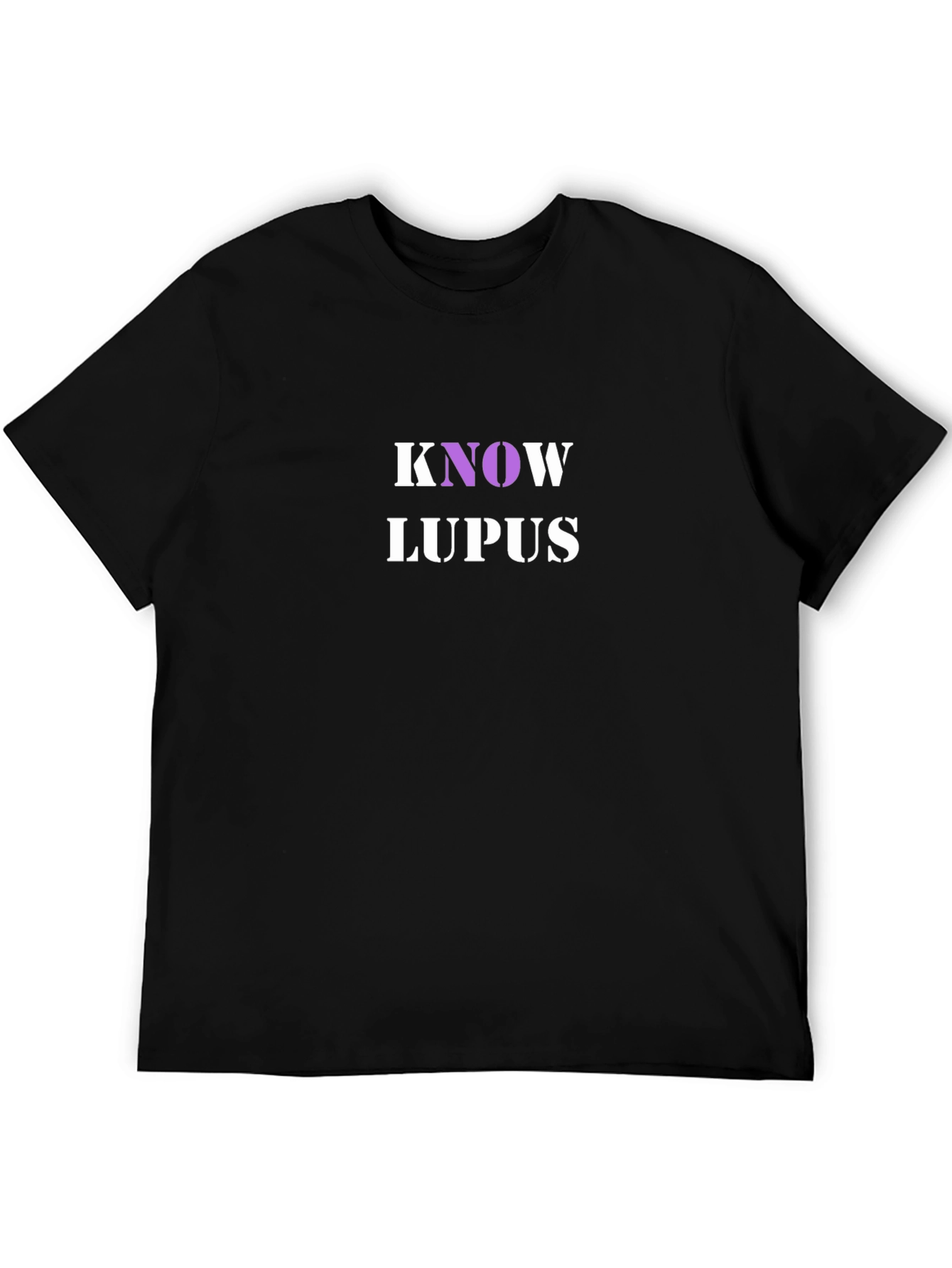 Know Lupus Awareness T-Shirt - Black