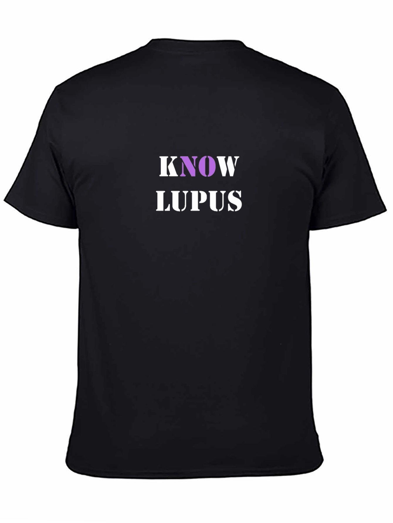 Know Lupus Awareness T-Shirt - Black
