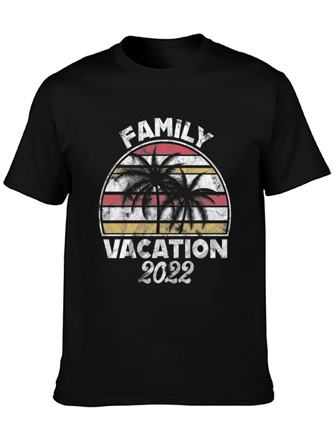 Family Vacation 2022 Palm Tee