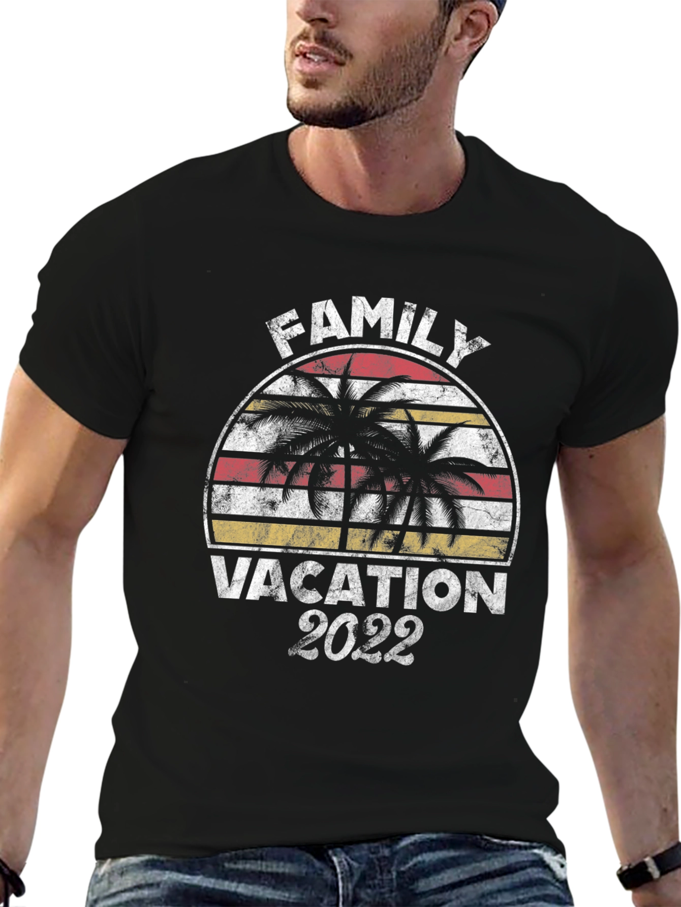 Family Vacation 2022 Palm Tee