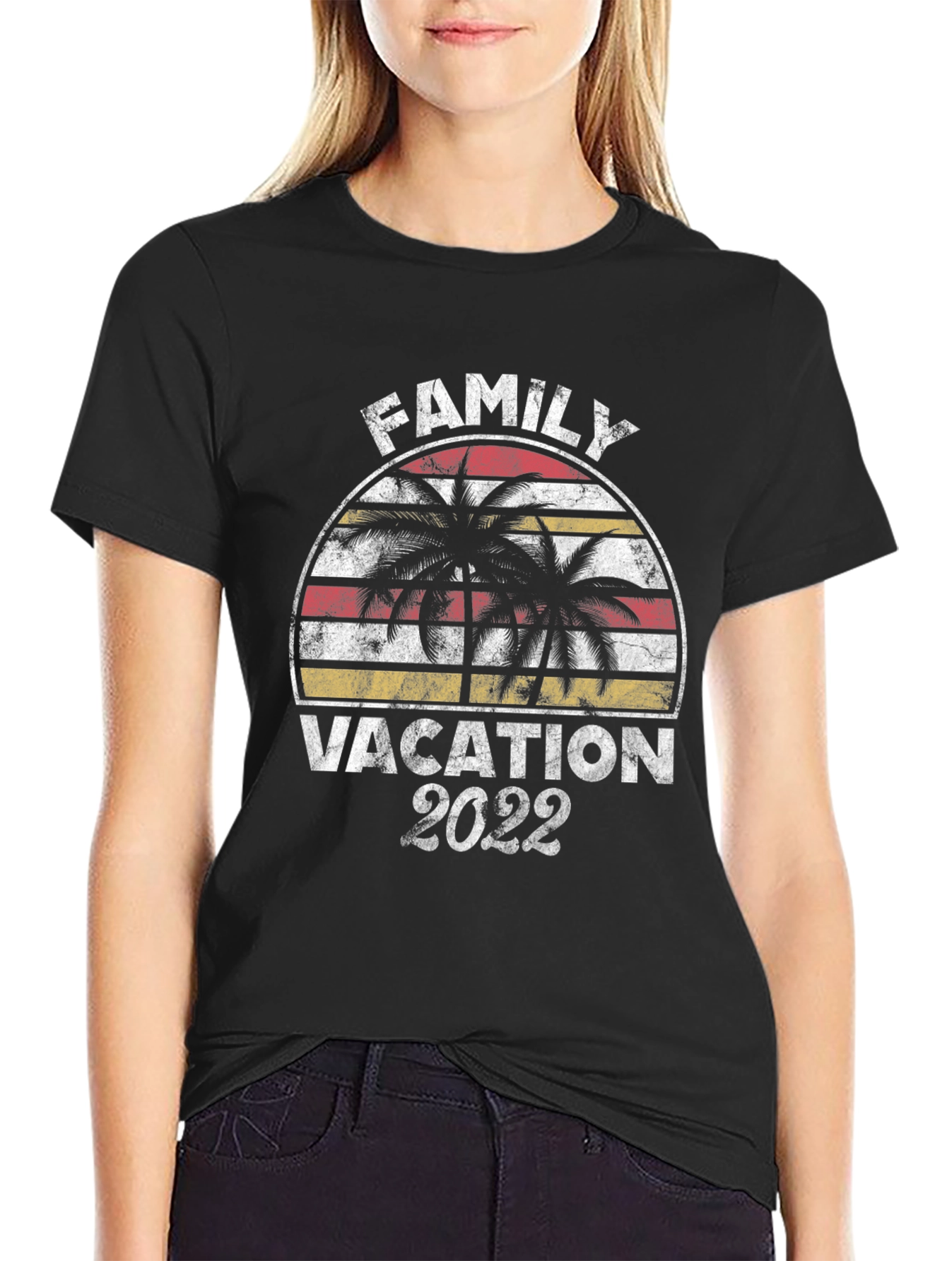 Family Vacation 2022 Palm Tee