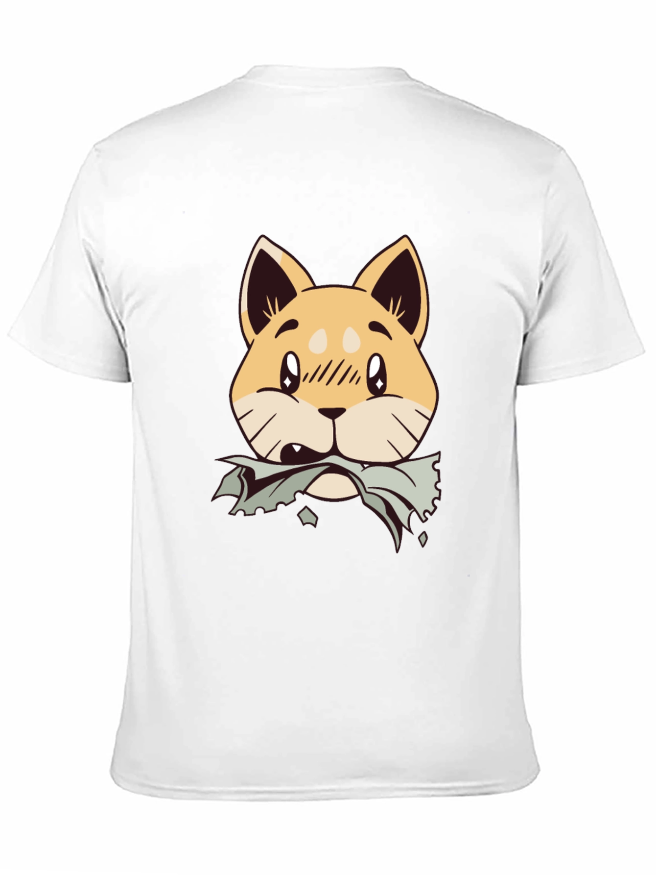 Cartoon Dog Chewing Tee