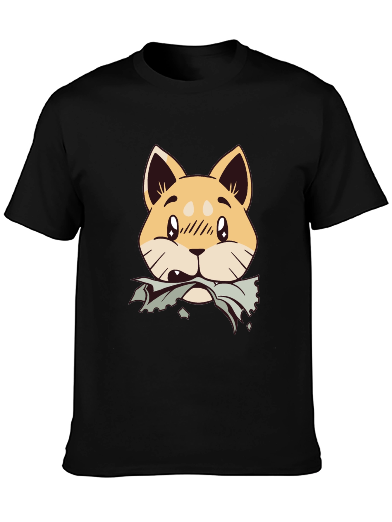 Cartoon Dog Chewing Tee