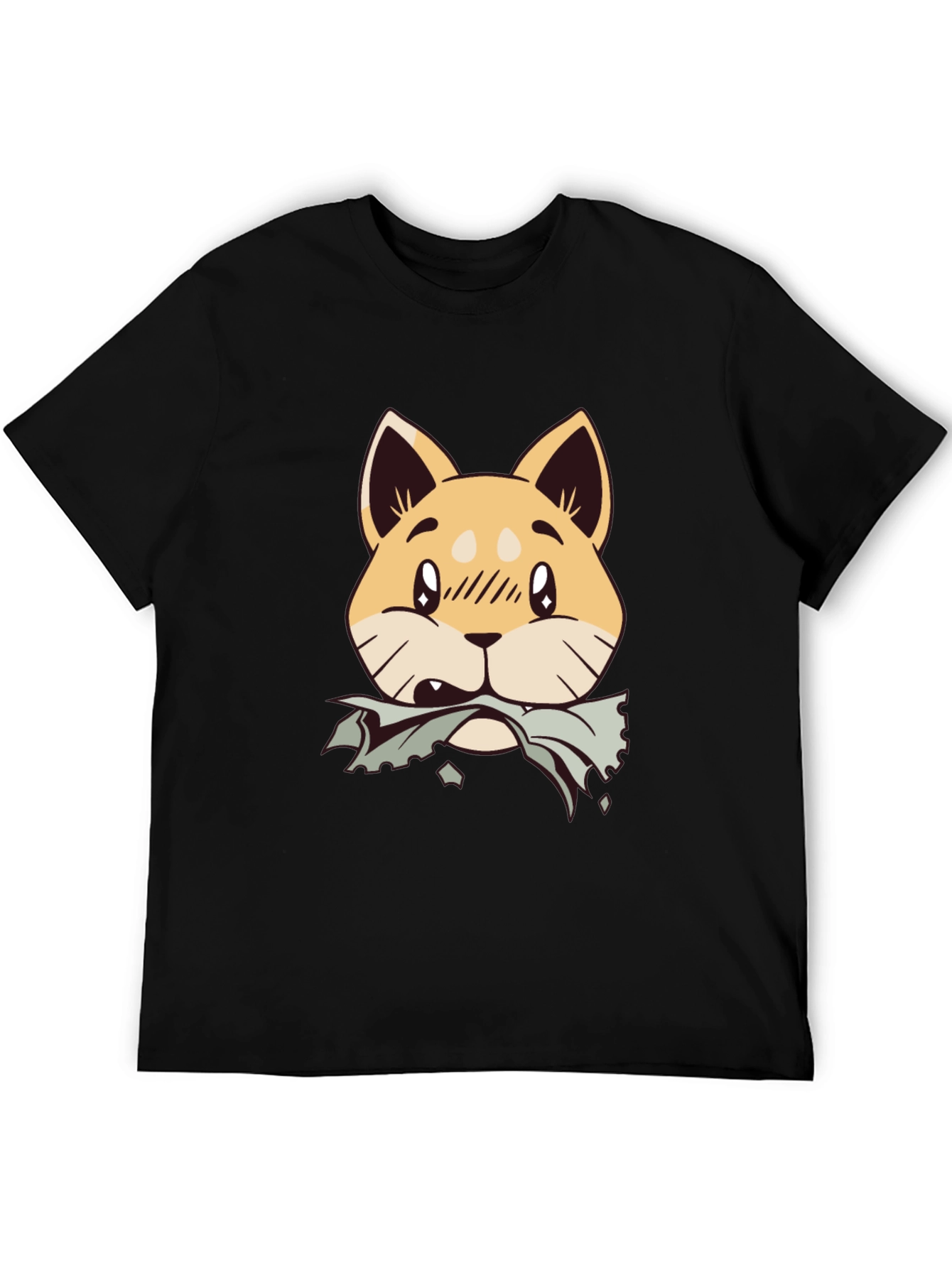Cartoon Dog Chewing Tee