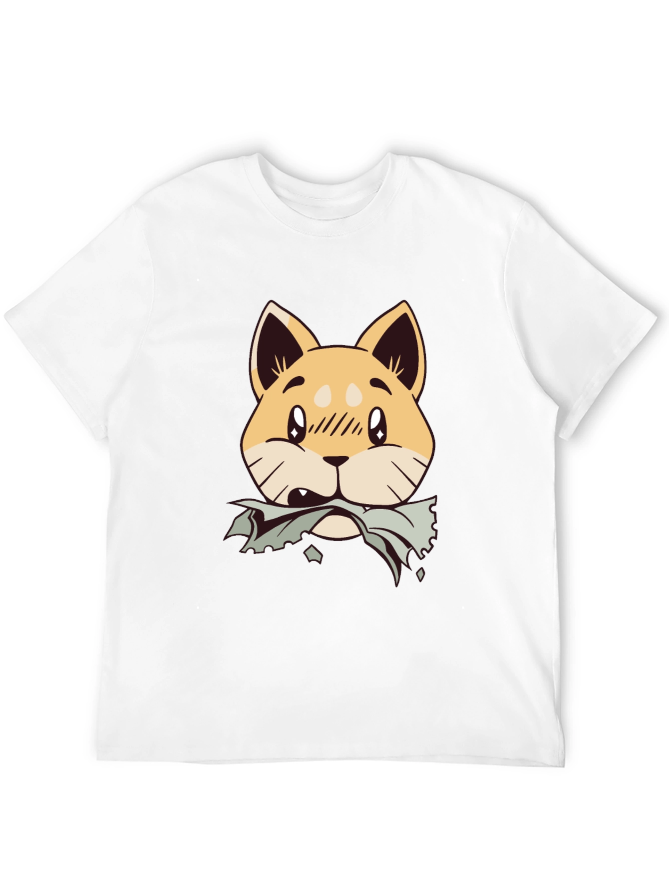 Cartoon Dog Chewing Tee