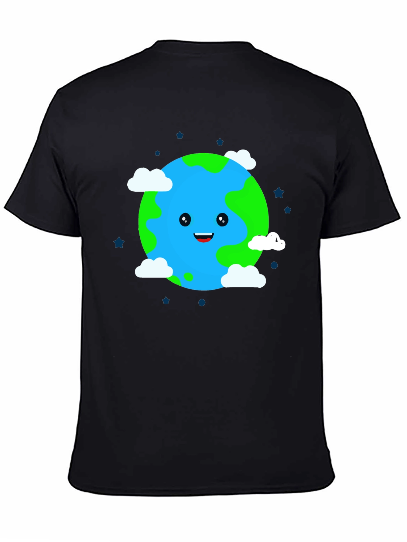 Cartoon Earth Graphic Tee