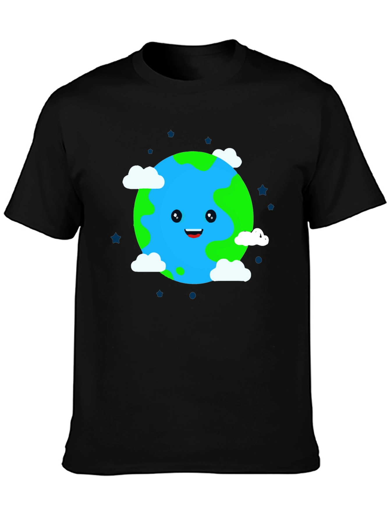 Cartoon Earth Graphic Tee
