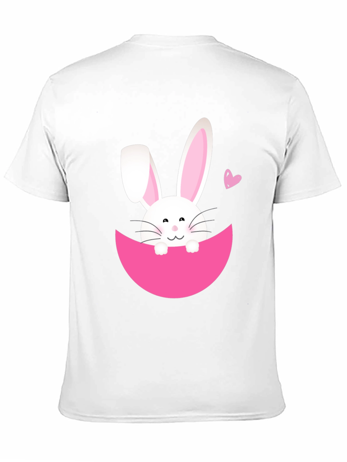 Easter Bunny T-Shirt - Black Cute Graphic Tee