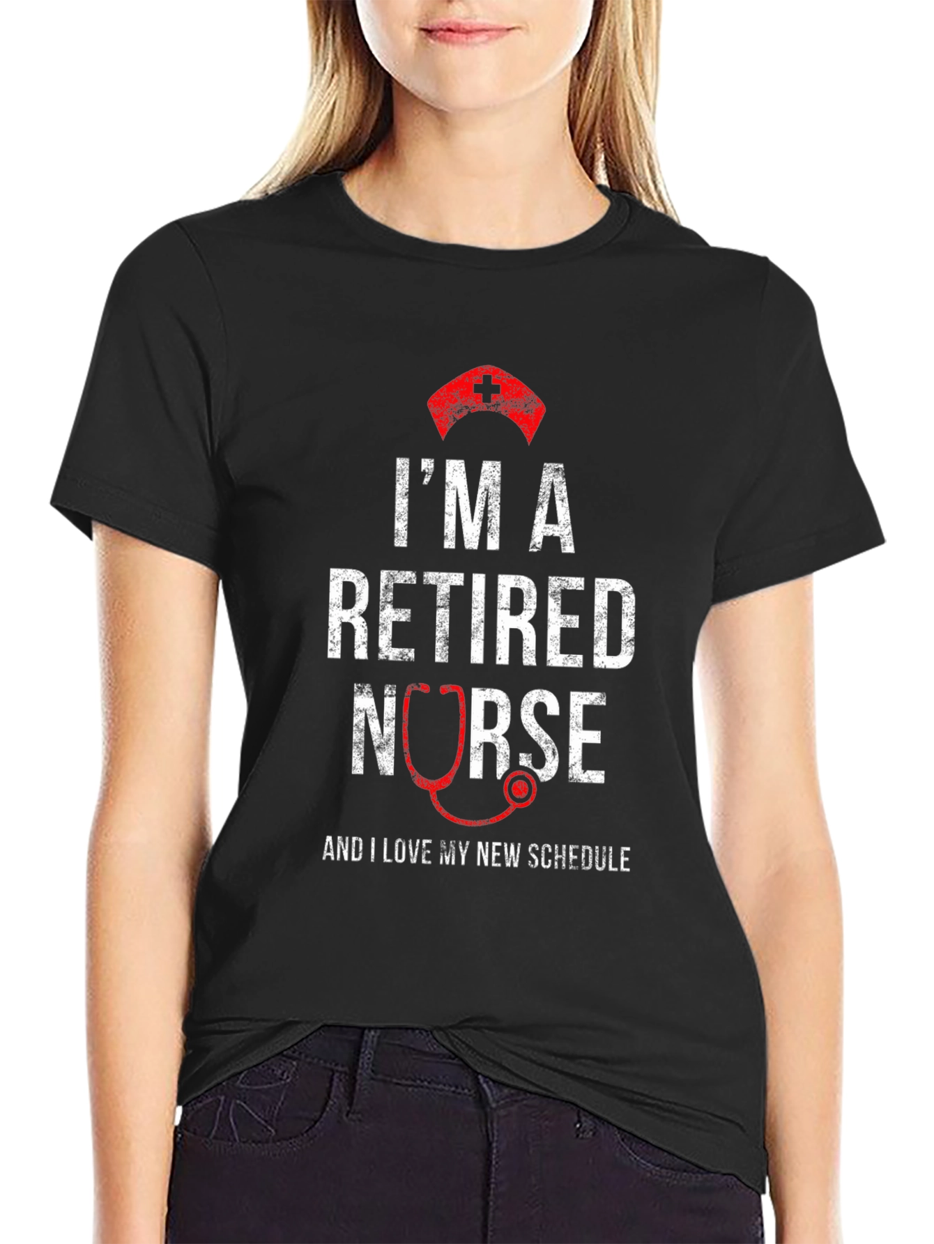 Retired Nurse T-Shirt - New Schedule