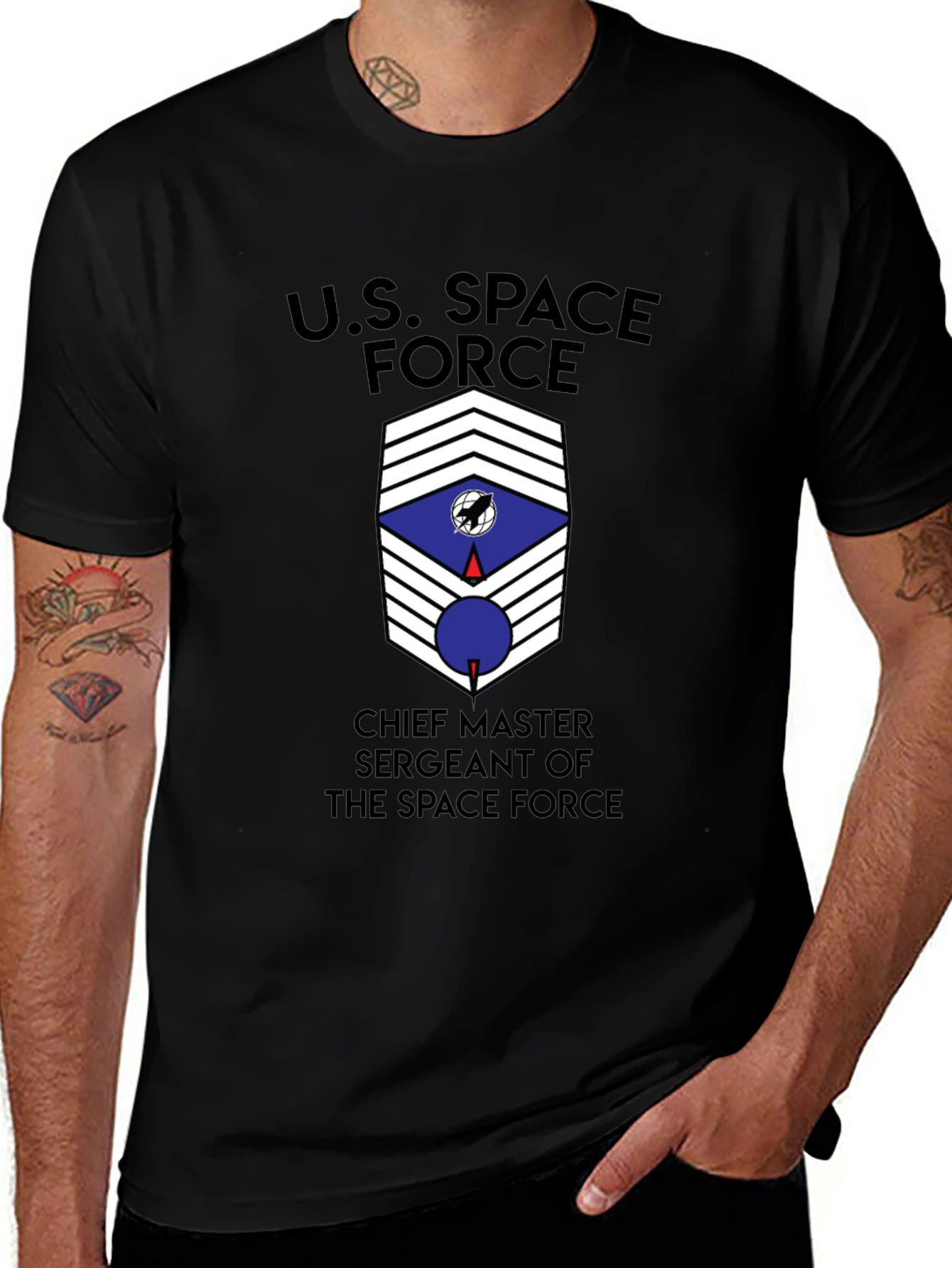 U.S. Space Force Chief Master Sergeant T-Shirt