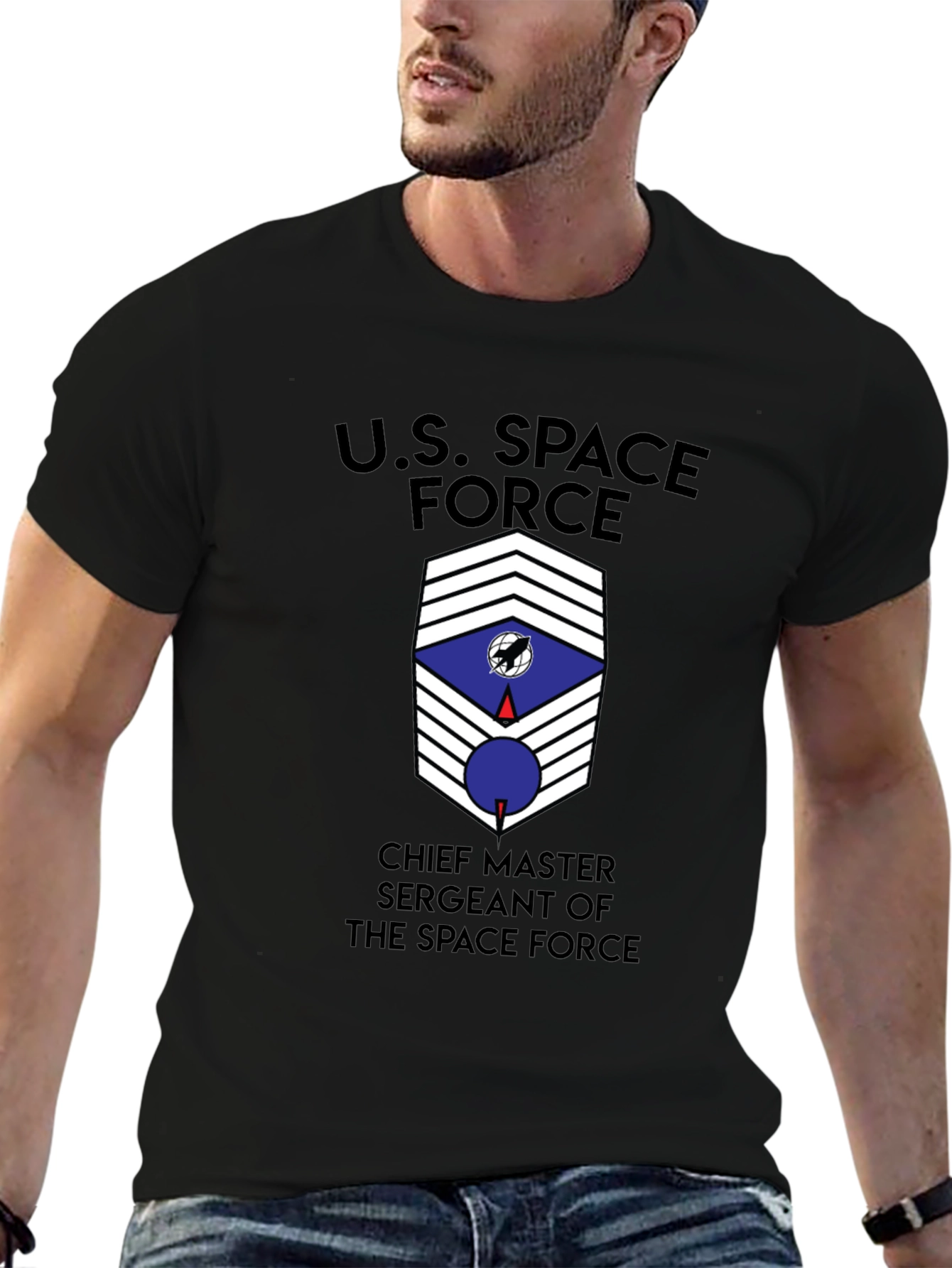 U.S. Space Force Chief Master Sergeant T-Shirt
