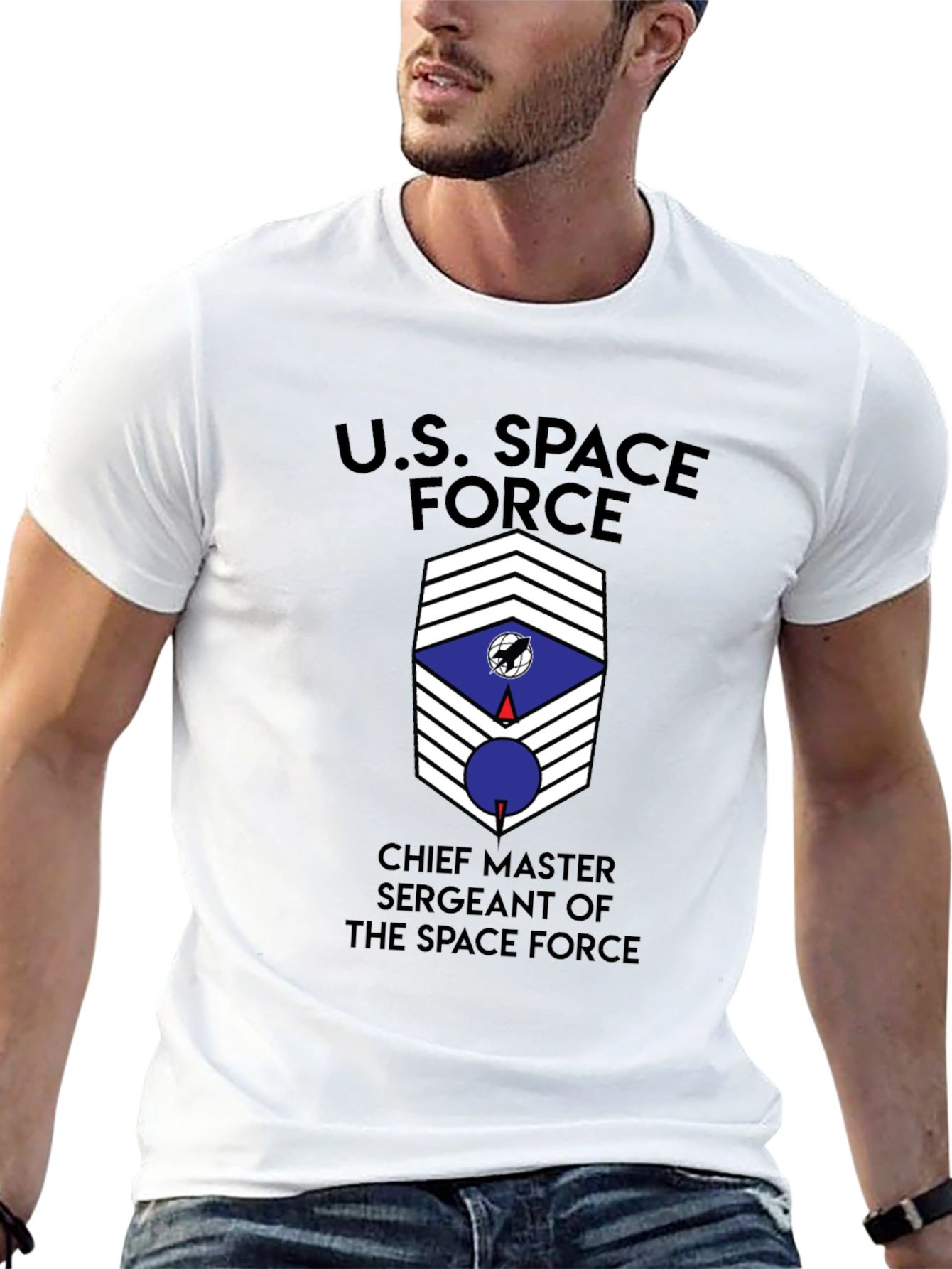 U.S. Space Force Chief Master Sergeant T-Shirt