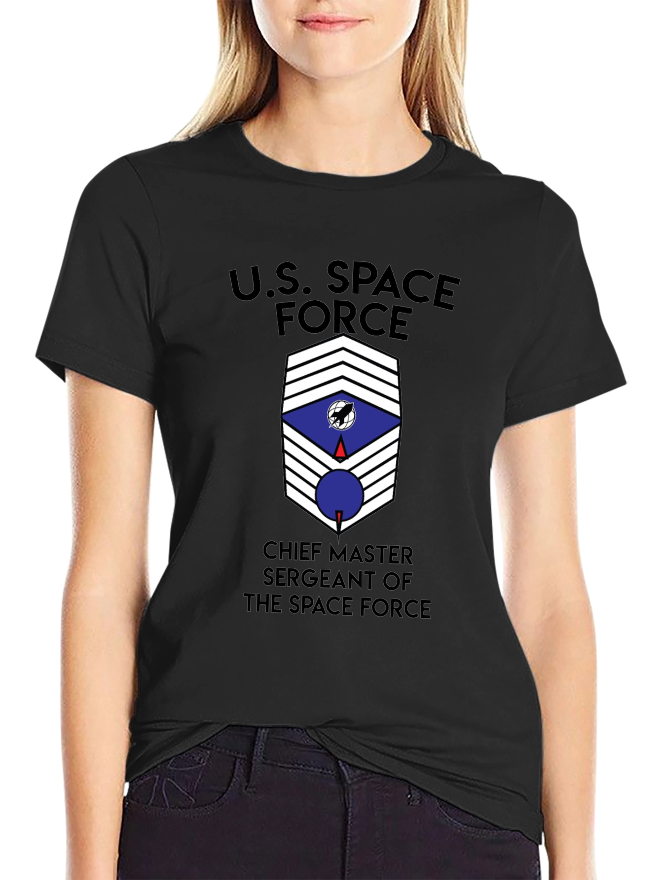 U.S. Space Force Chief Master Sergeant T-Shirt