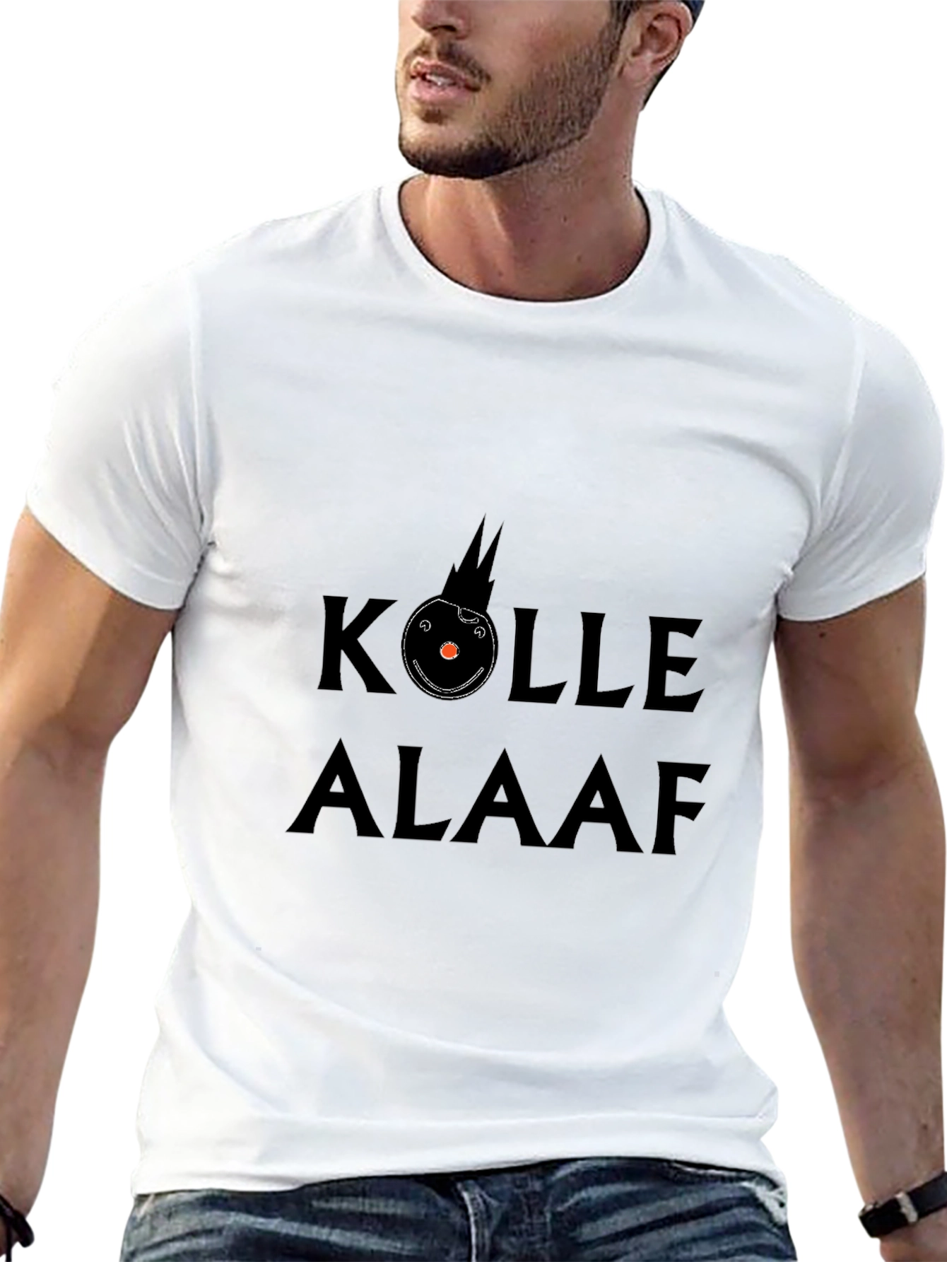 Kolle Alaaf Graphic Tee - Black Unisex T-Shirt