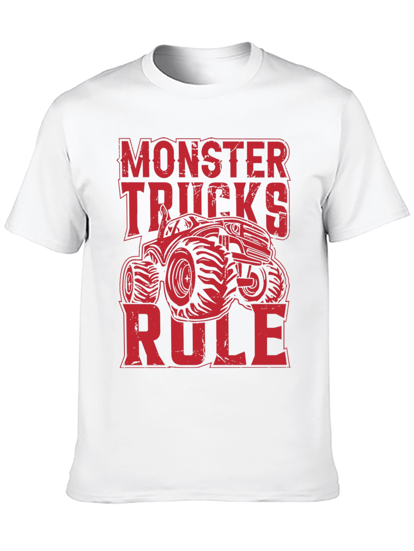 Monster Trucks Rule T-Shirt Graphic Tee