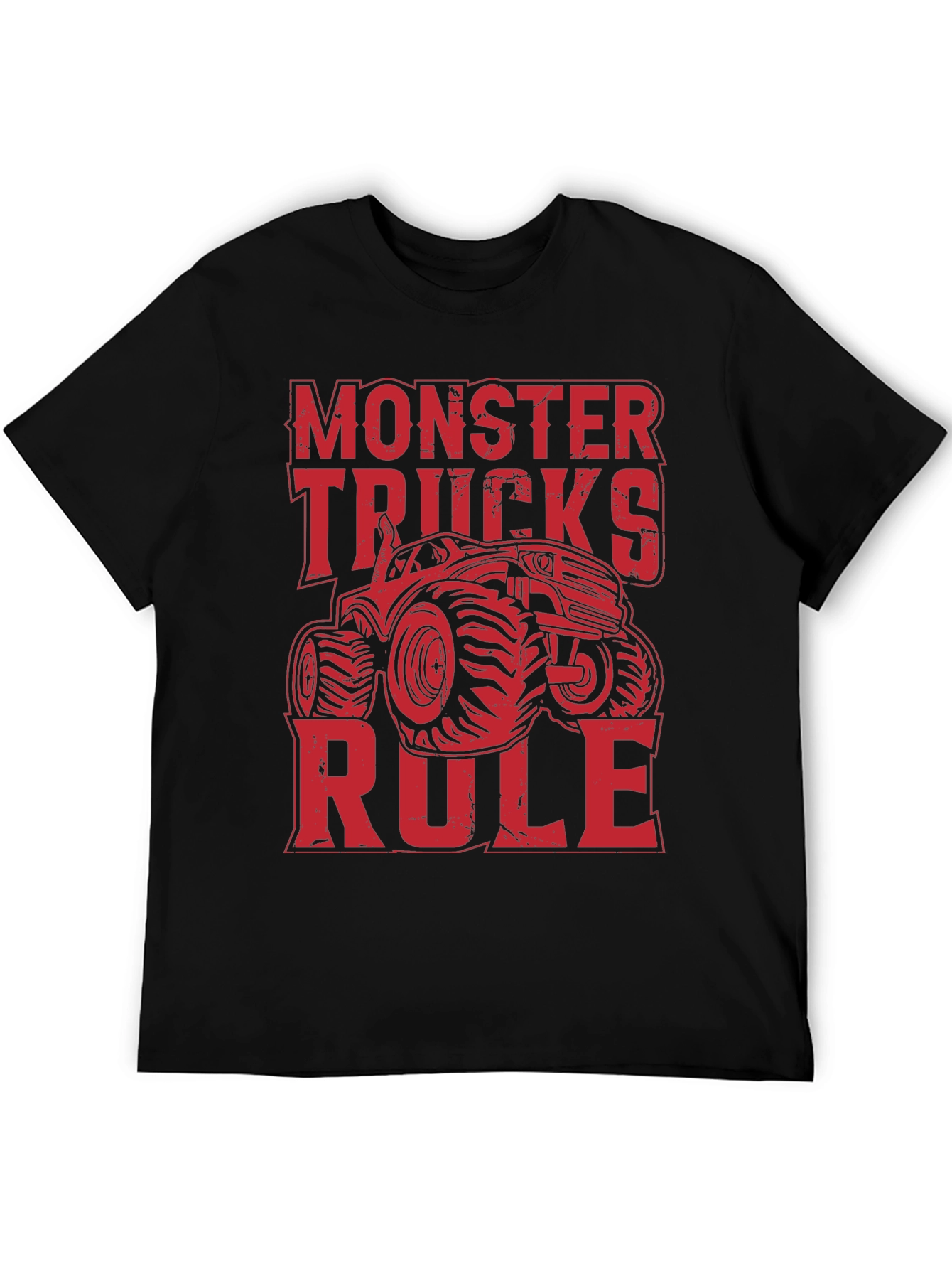 Monster Trucks Rule T-Shirt Graphic Tee