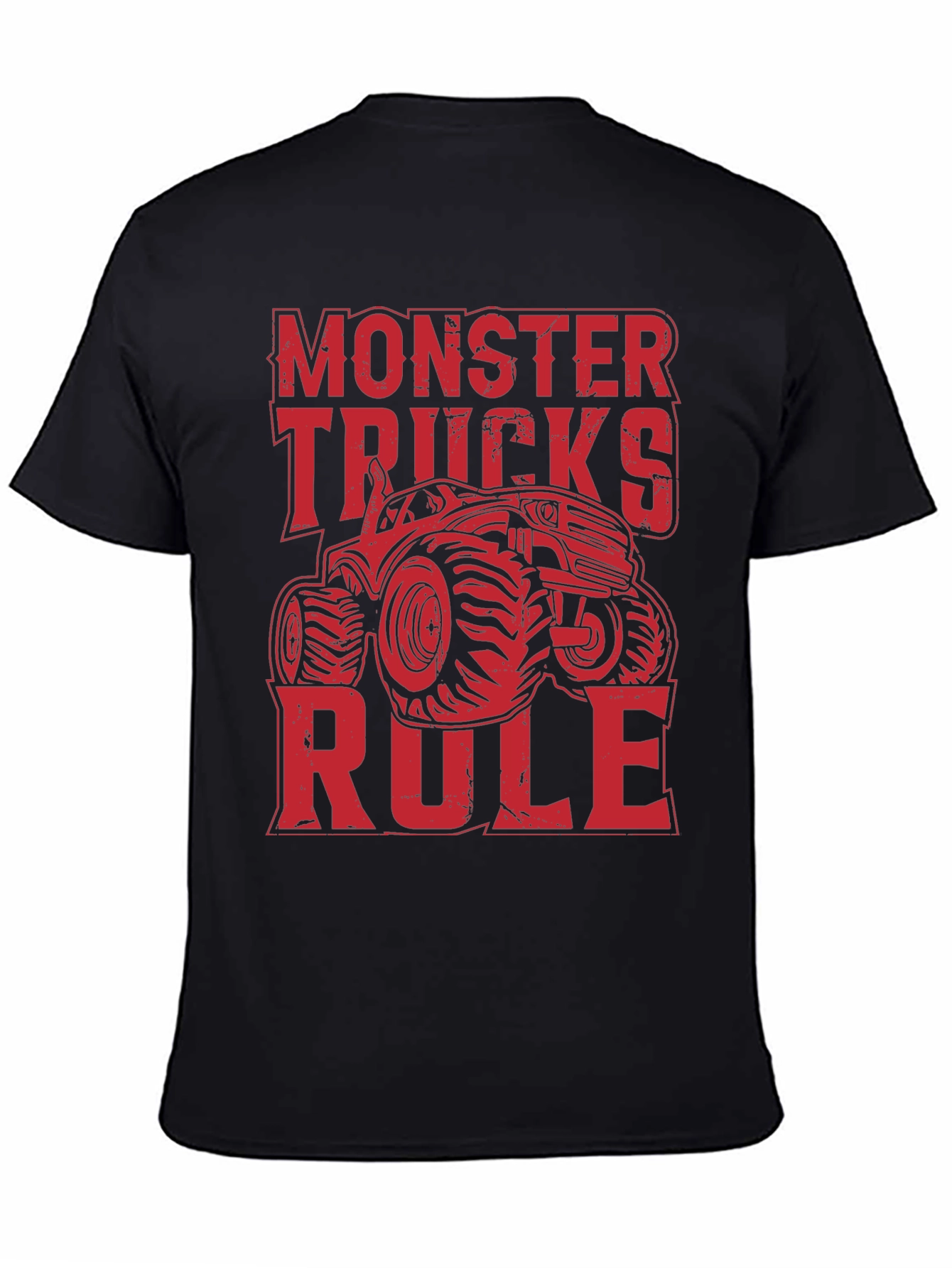 Monster Trucks Rule T-Shirt Graphic Tee
